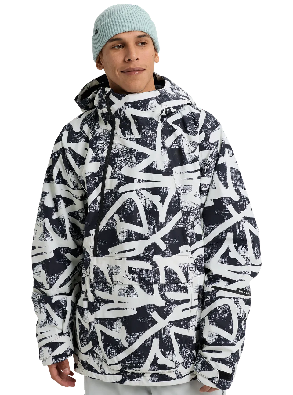 Burton Reserve 2L anorak herre Gray Cloud vanntett