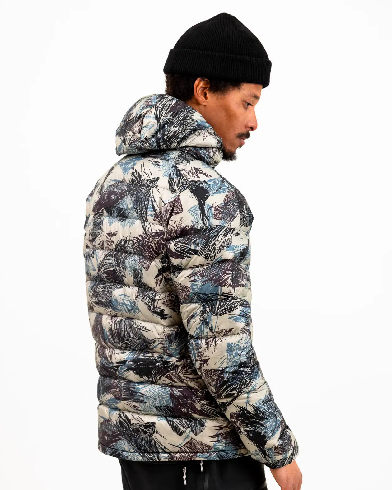 Jones Re-Up Recycled Down dunjakke herre Atlantic Blue