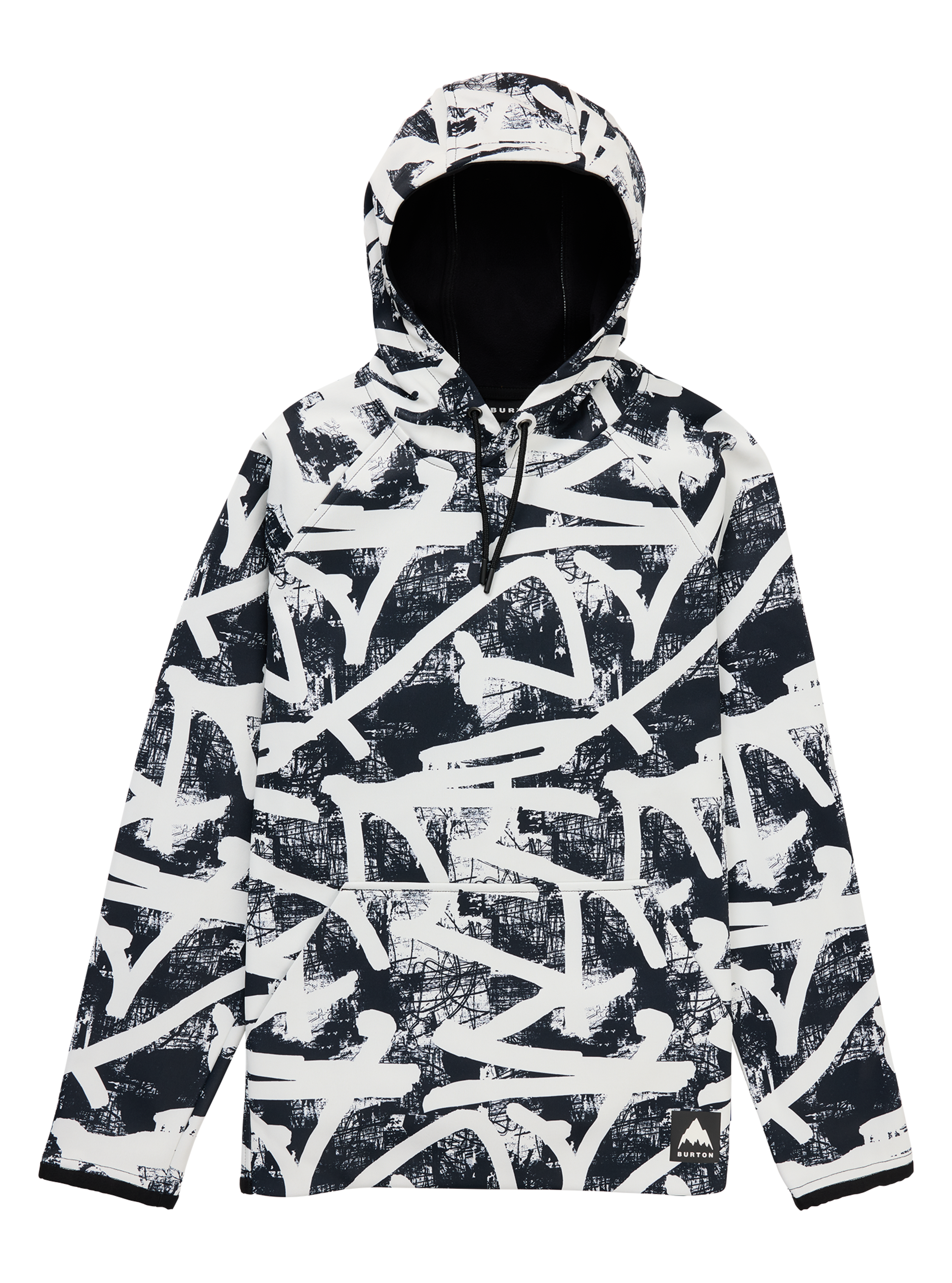 Burton Crown fleecegenser dame light teal hette