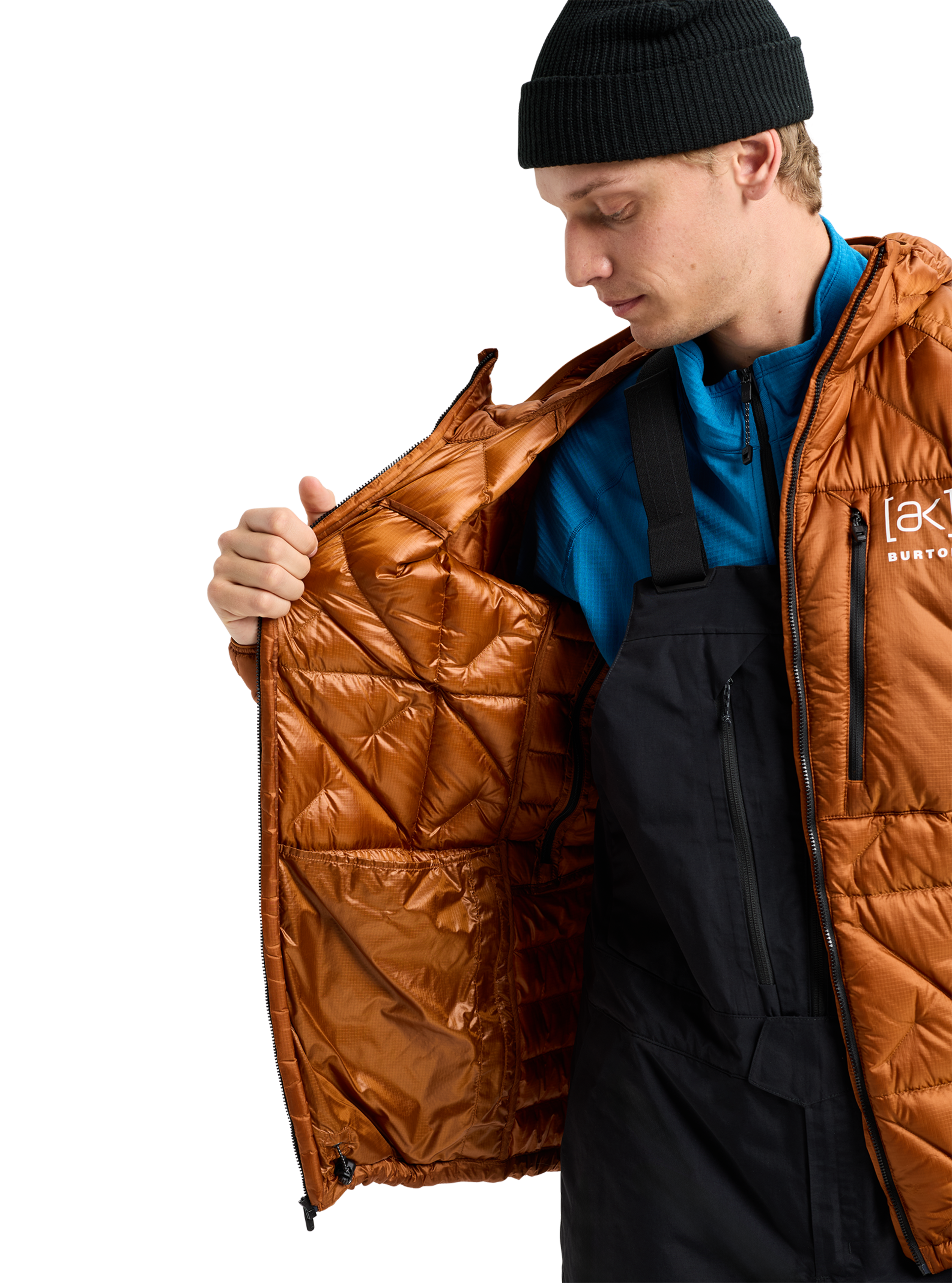 Burton [ak] Baker Hooded dunjakke herre Soft Sage touring