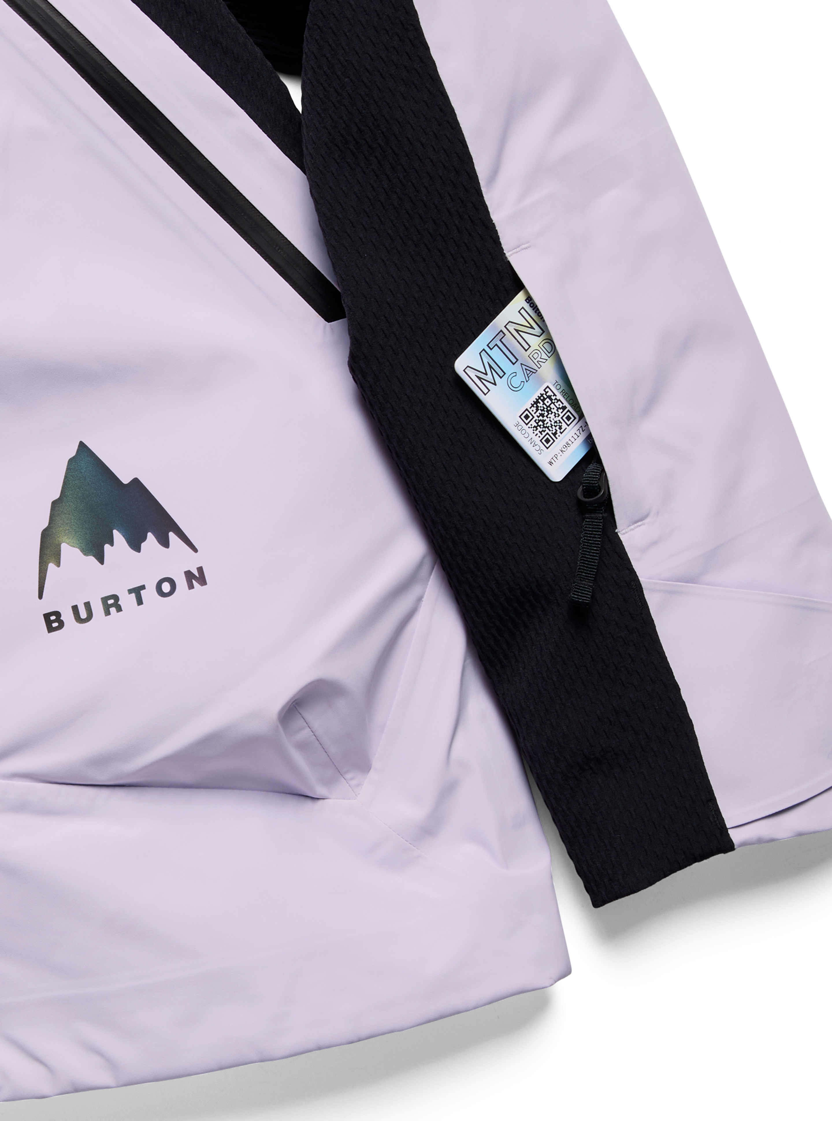 Burton Outbeam 3L jakkesystem barn moondust purple vanntett