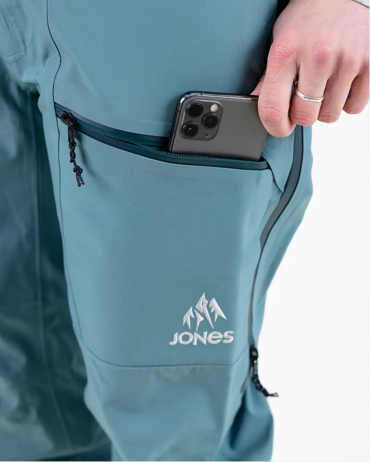 Jones Shralpinist Stretch Recycled damebukse Stealth Black 3L