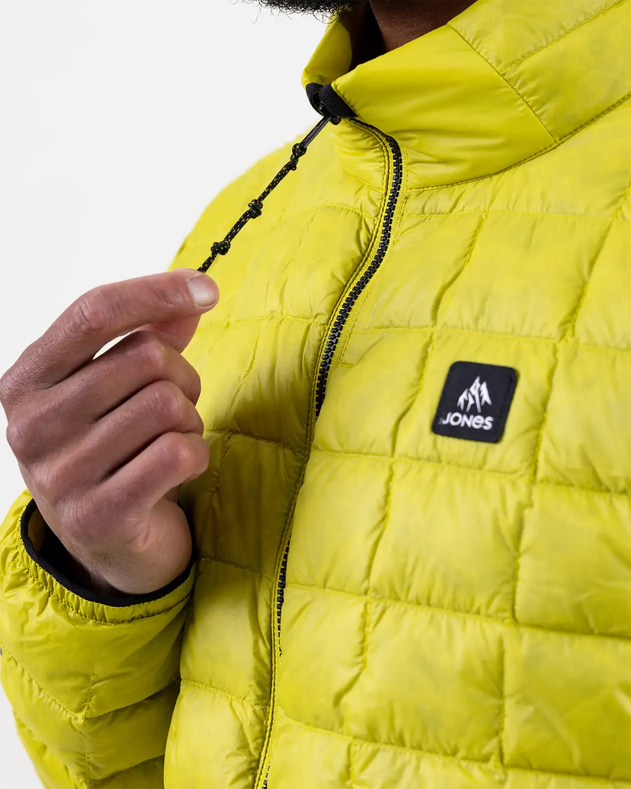 Jones Ultra Re-Up dunjakke atlantic blue resirkulert dun