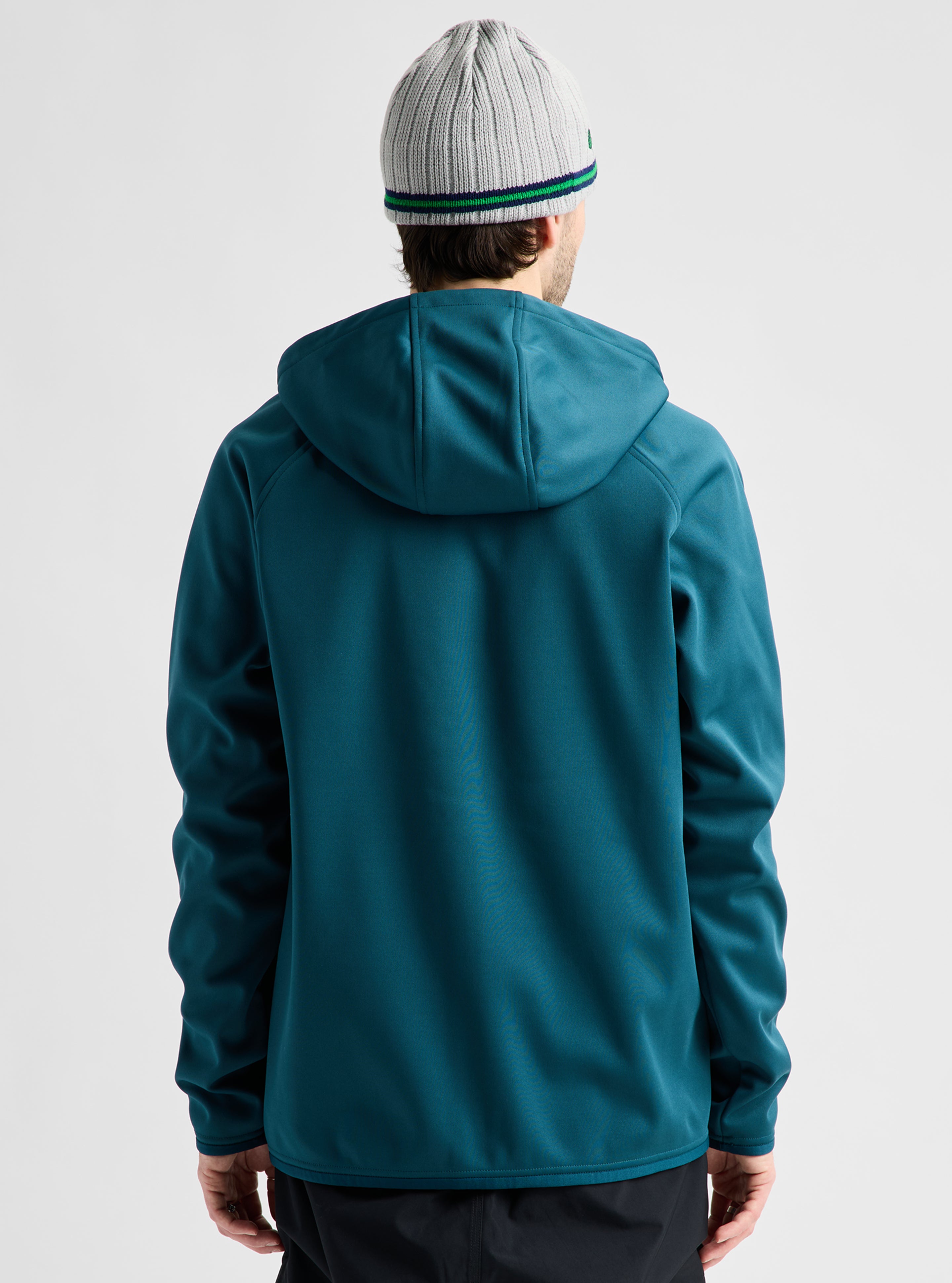 Burton Crown Weatherproof fullzip fleece herre svart