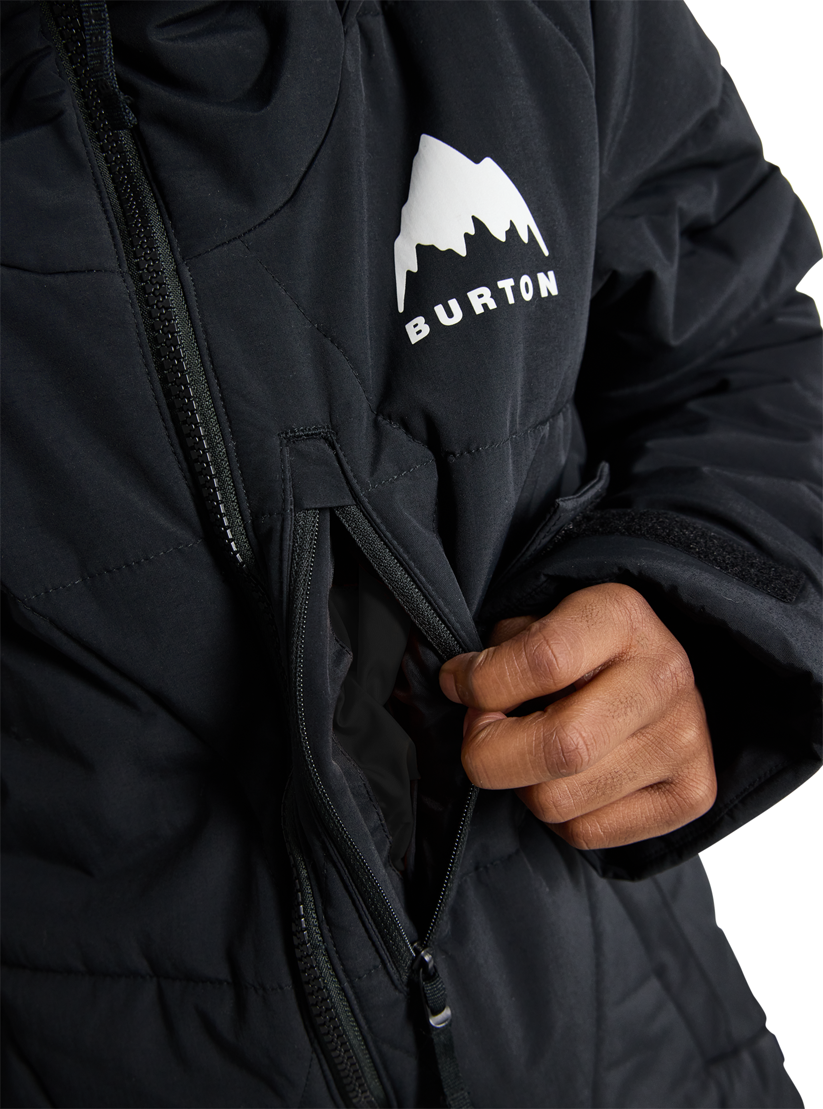 Burton Spindal 2L barnejakke Twilight Blue varm