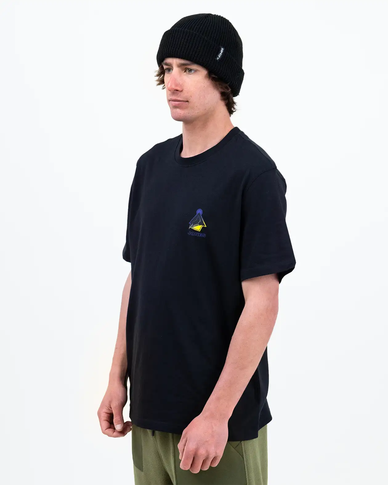 Jones Graphic Organic Cotton t-skjorte arctic blue økologisk