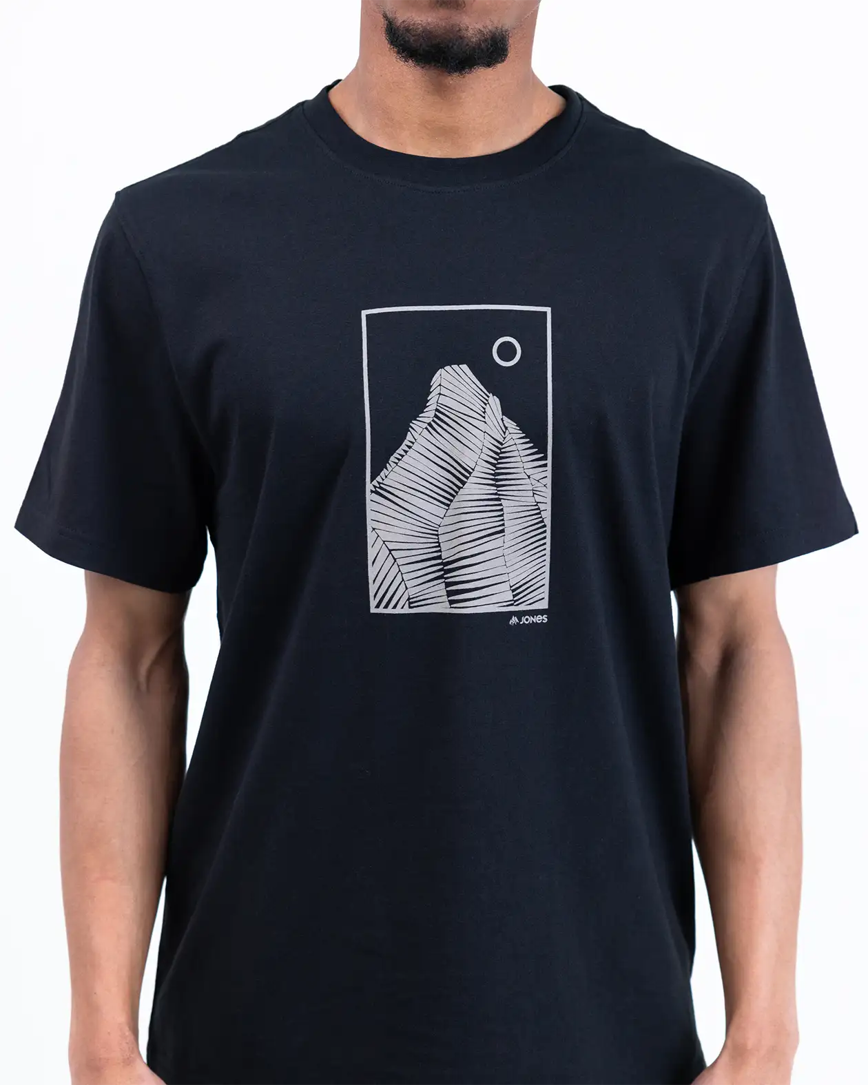 Jones Graphic Organic Cotton t-skjorte arctic blue økologisk