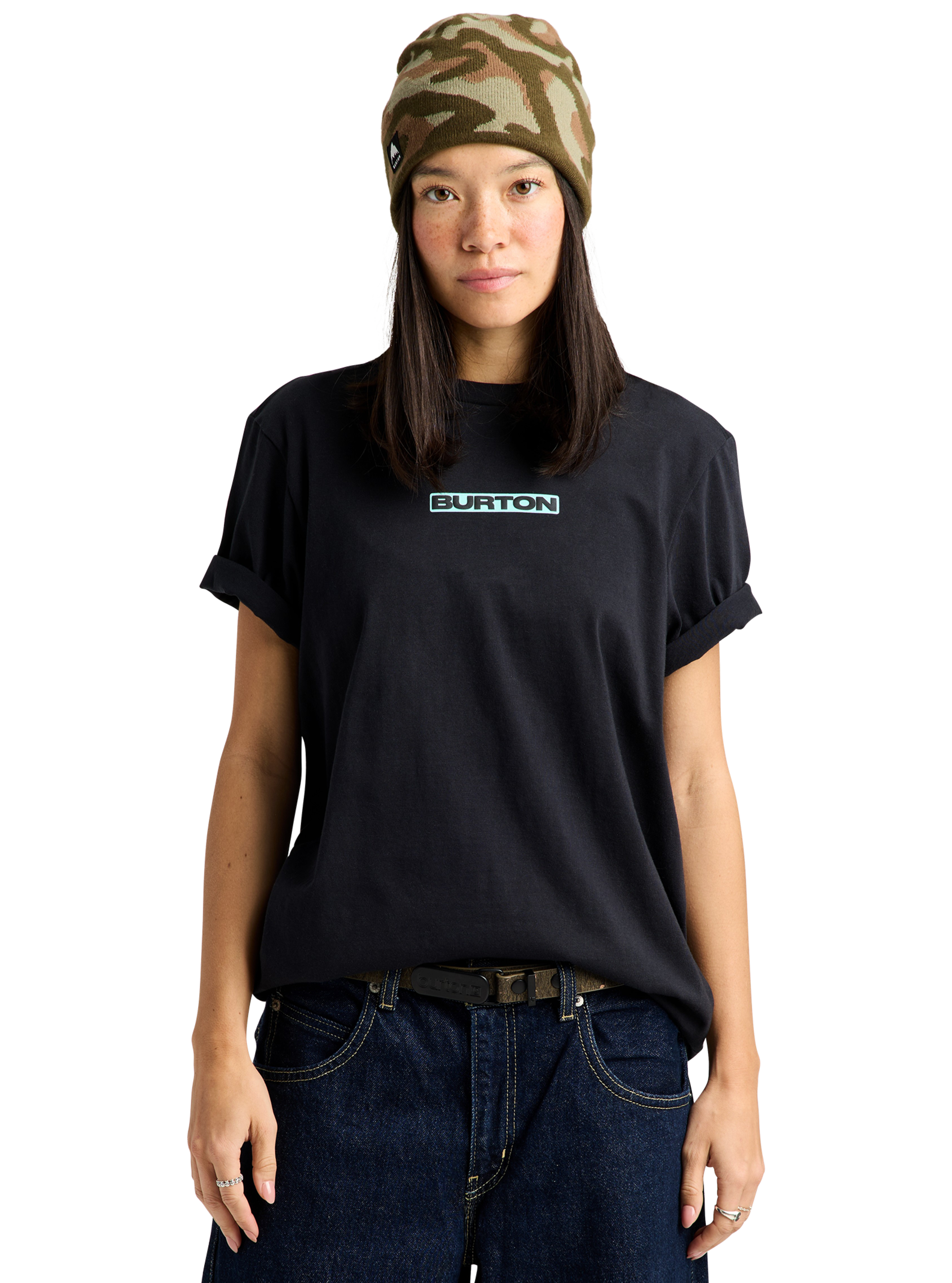 Burton From Burton to the World t-skjorte True Black bomull