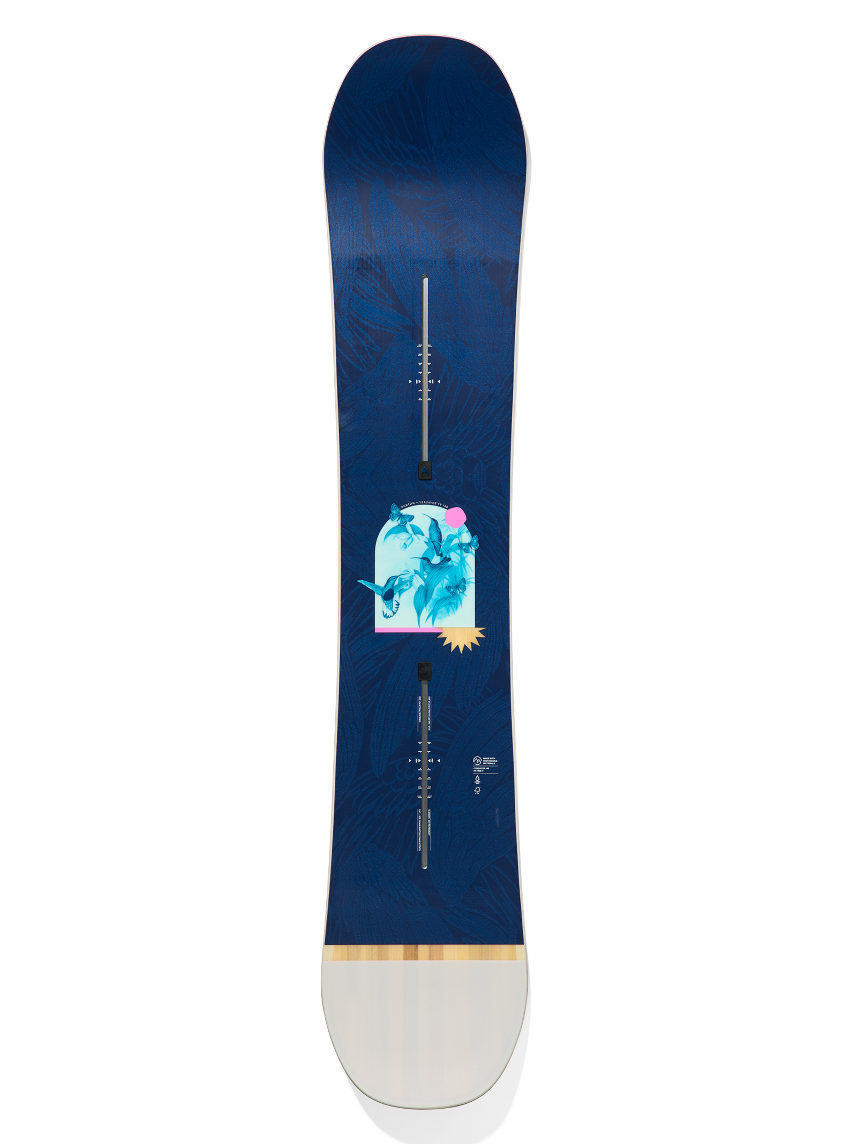Burton Yeasayer Flying V snowboard Graphic 140 myk
