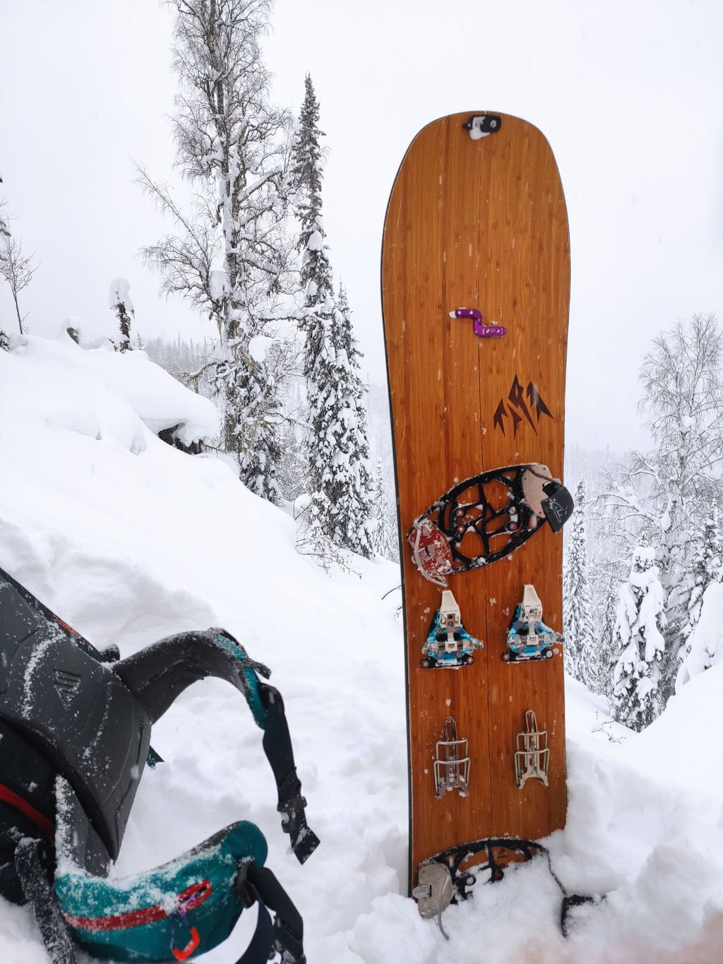 Jones Hovercraft 2.0 splitboard 156 for dyp snø