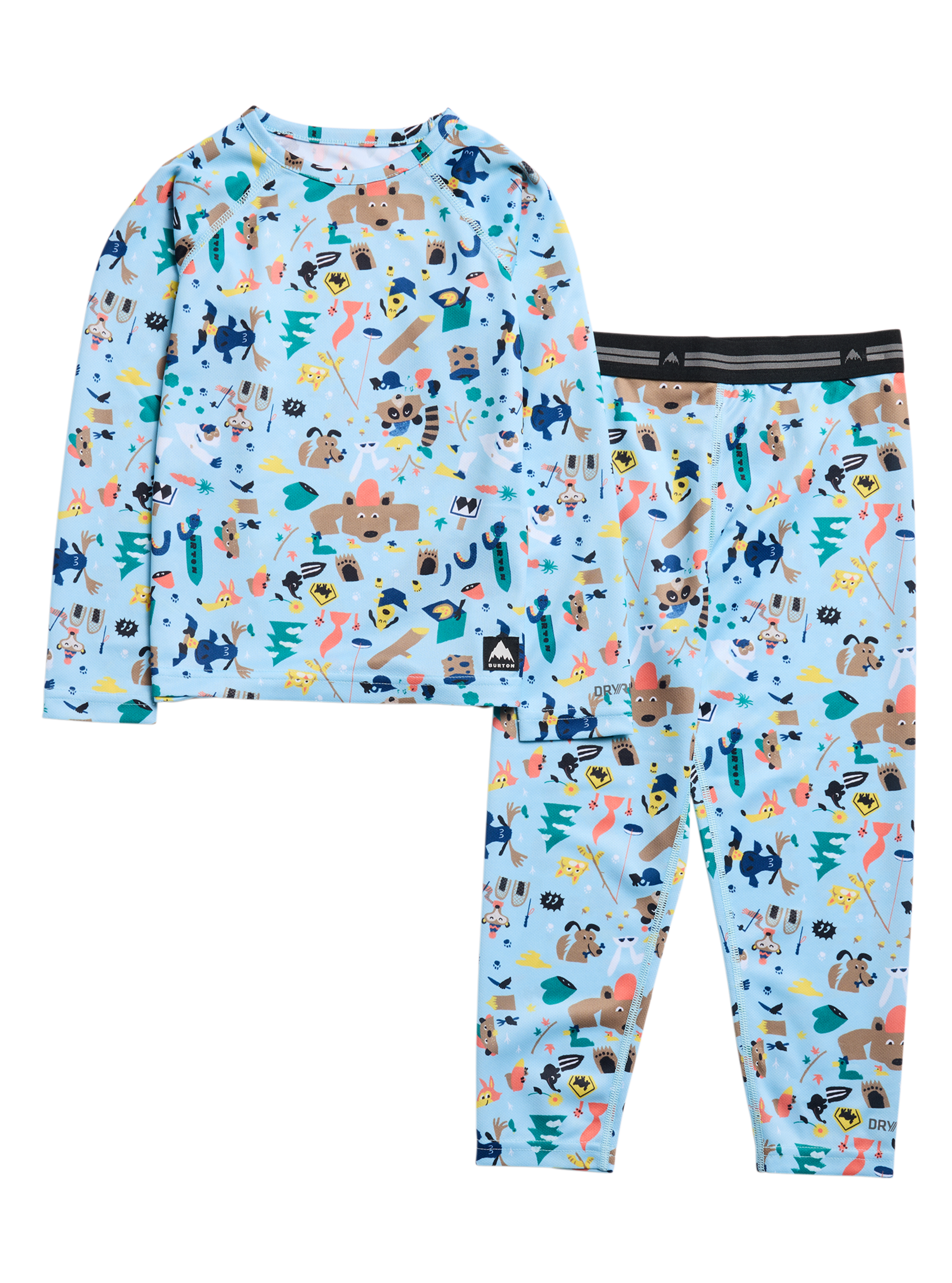 Burton Lightweight undertøysett småbarn Critters 3T