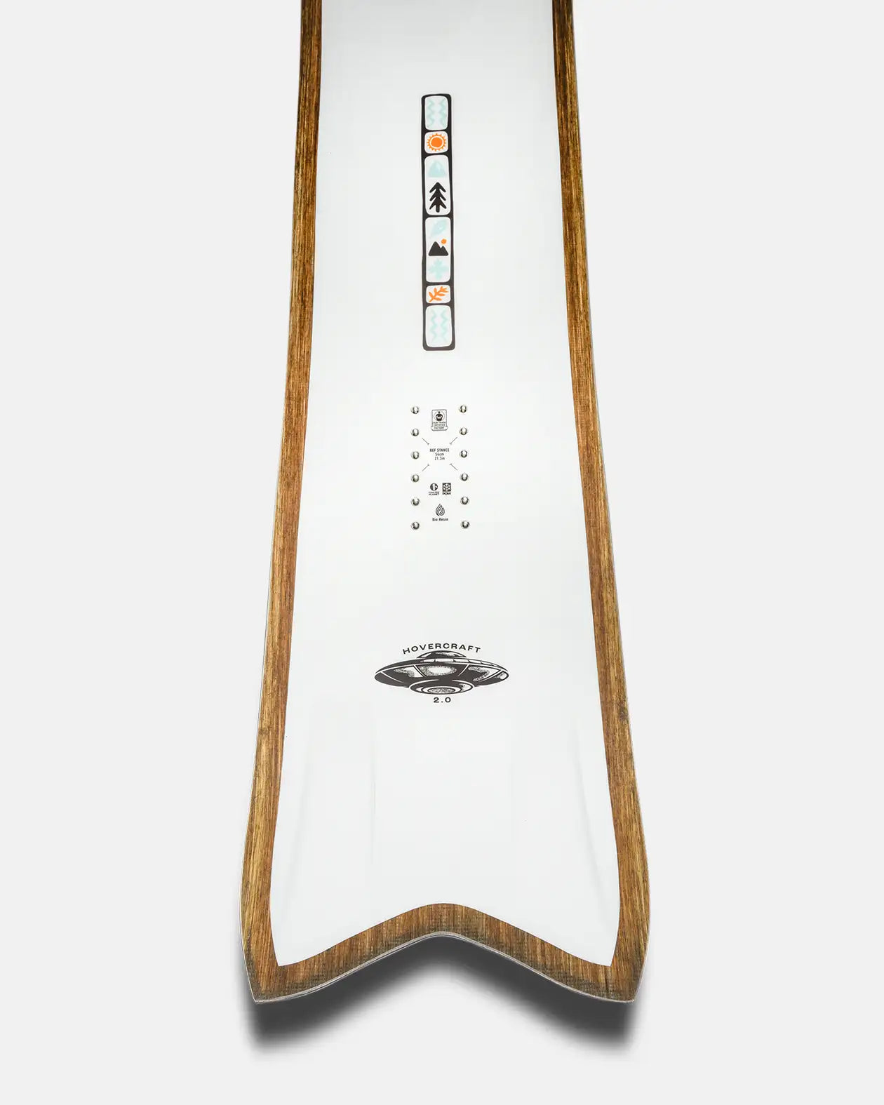 Jones Hovercraft 2.0 snowboard 156 pudder