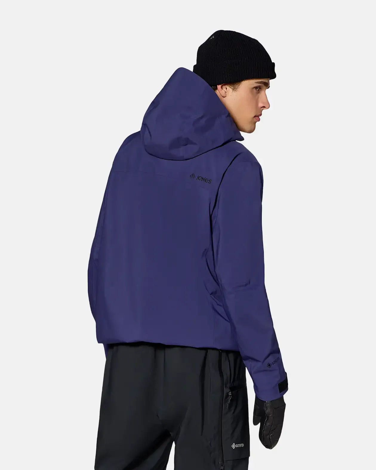 Jones Deeper Gore-Tex herrejakke stealth black 2-lags