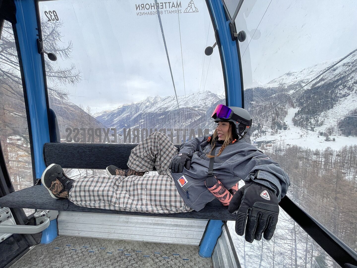 Anon Sync skibriller Airstream Blue magnetlinse