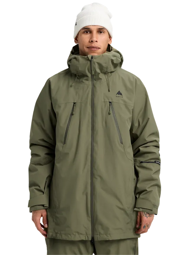 Burton Reserve 2L 3-In-1 snowboardjakke Forest Moss vanntett