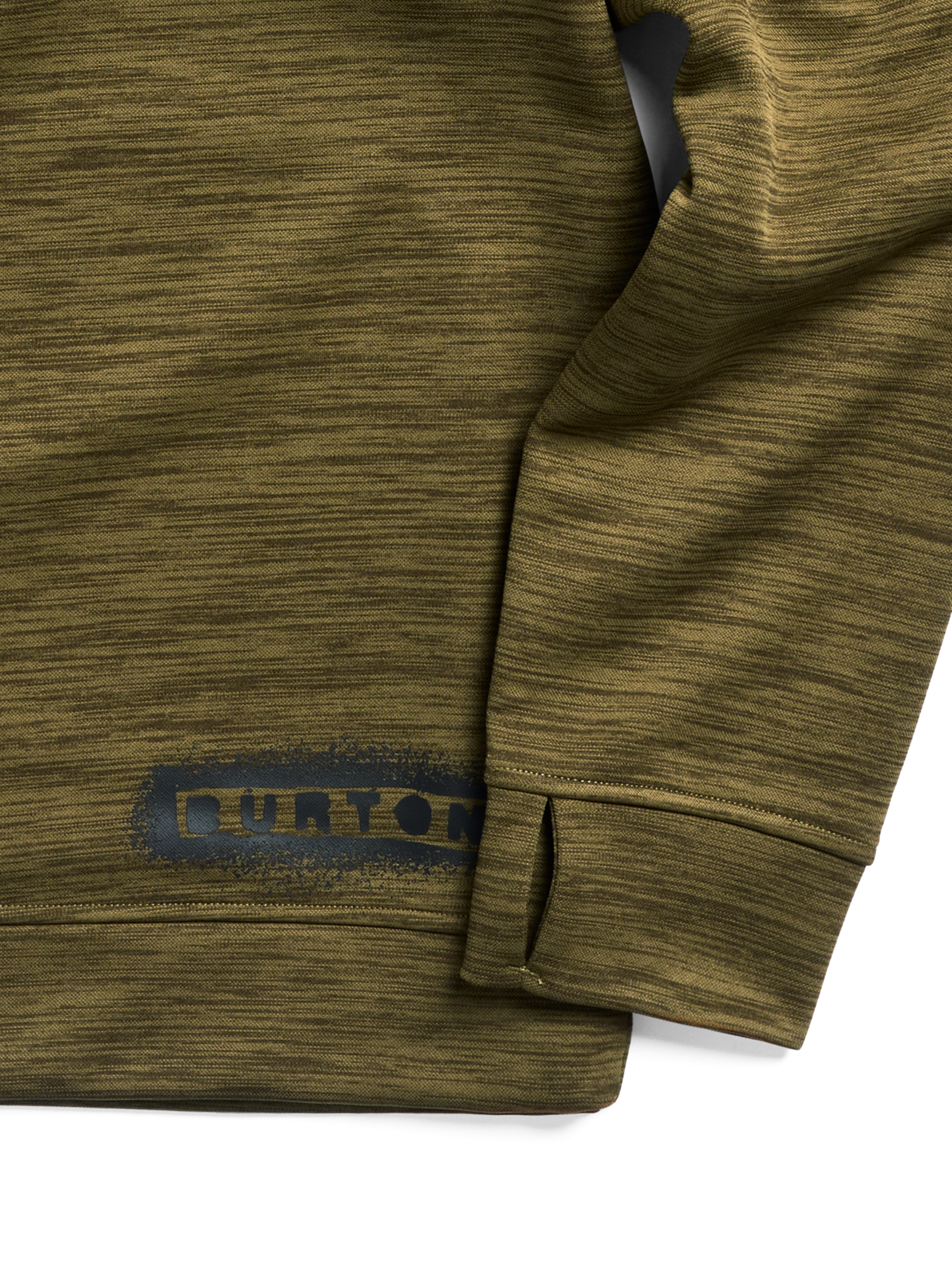 Burton Oak Pullover Crew genser geranium red fleece