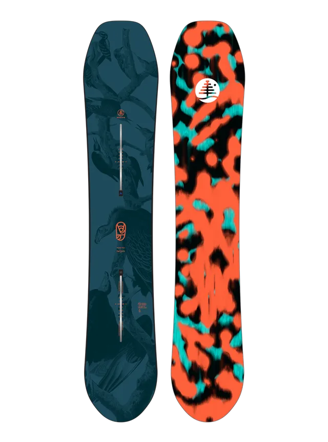 Burton Family Tree High Fidelity Camber snowboard Graphic pudder