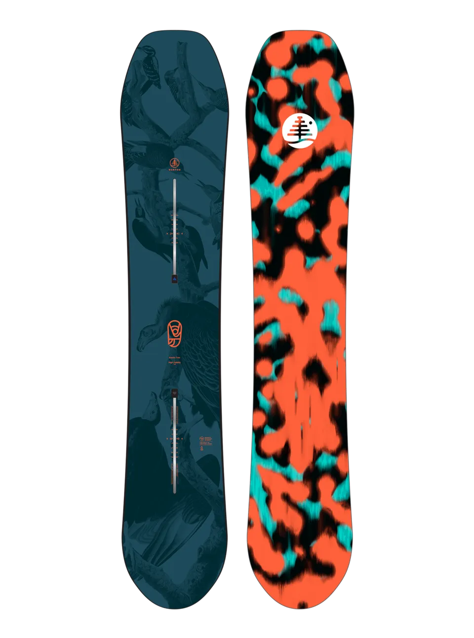 Burton Family Tree High Fidelity Camber snowboard Graphic pudder