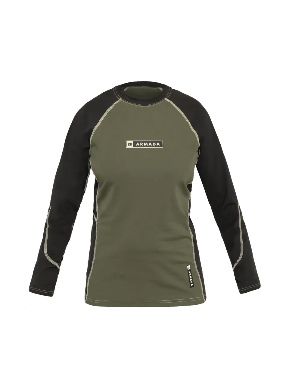 Armada Haven Baselayer Top understøystrøye Olive Black M