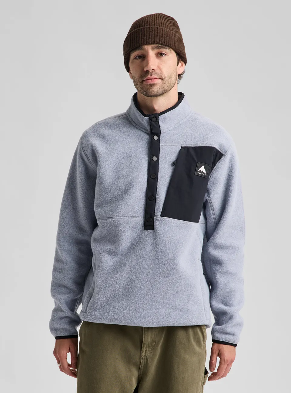 Burton Cinder Fleece Pullover fleecegenser True Black herre