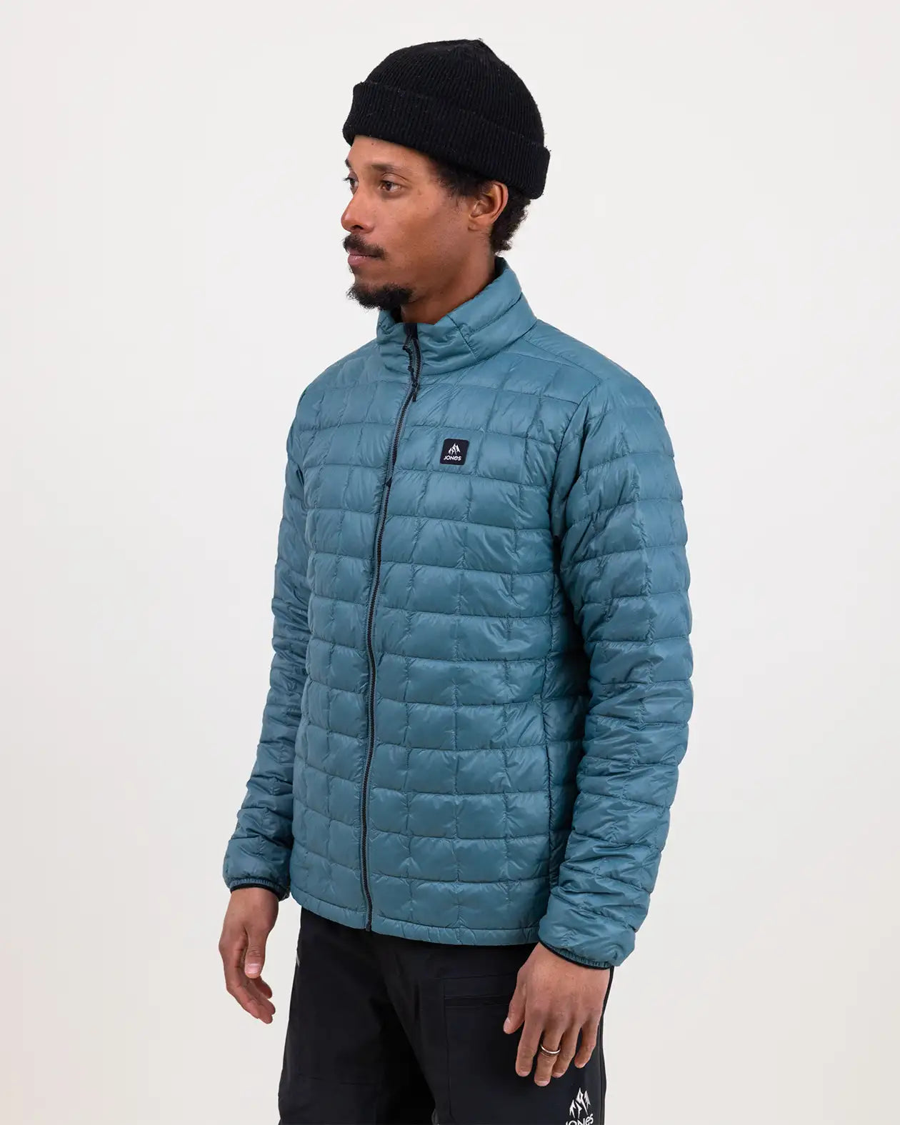 Jones Ultra Re-Up dunjakke atlantic blue resirkulert dun