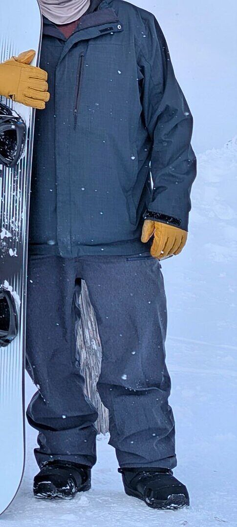 Burton Gondy GORE-TEX lærhansker True Black vanntett