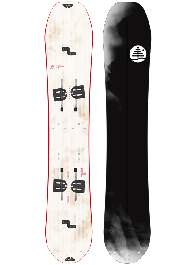 Burton Family Tree High Fidelity splitboard Black/White 158