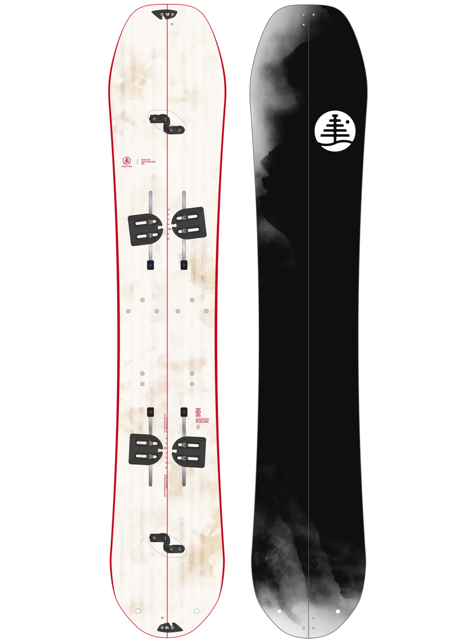 Burton Family Tree High Fidelity splitboard Black/White 158