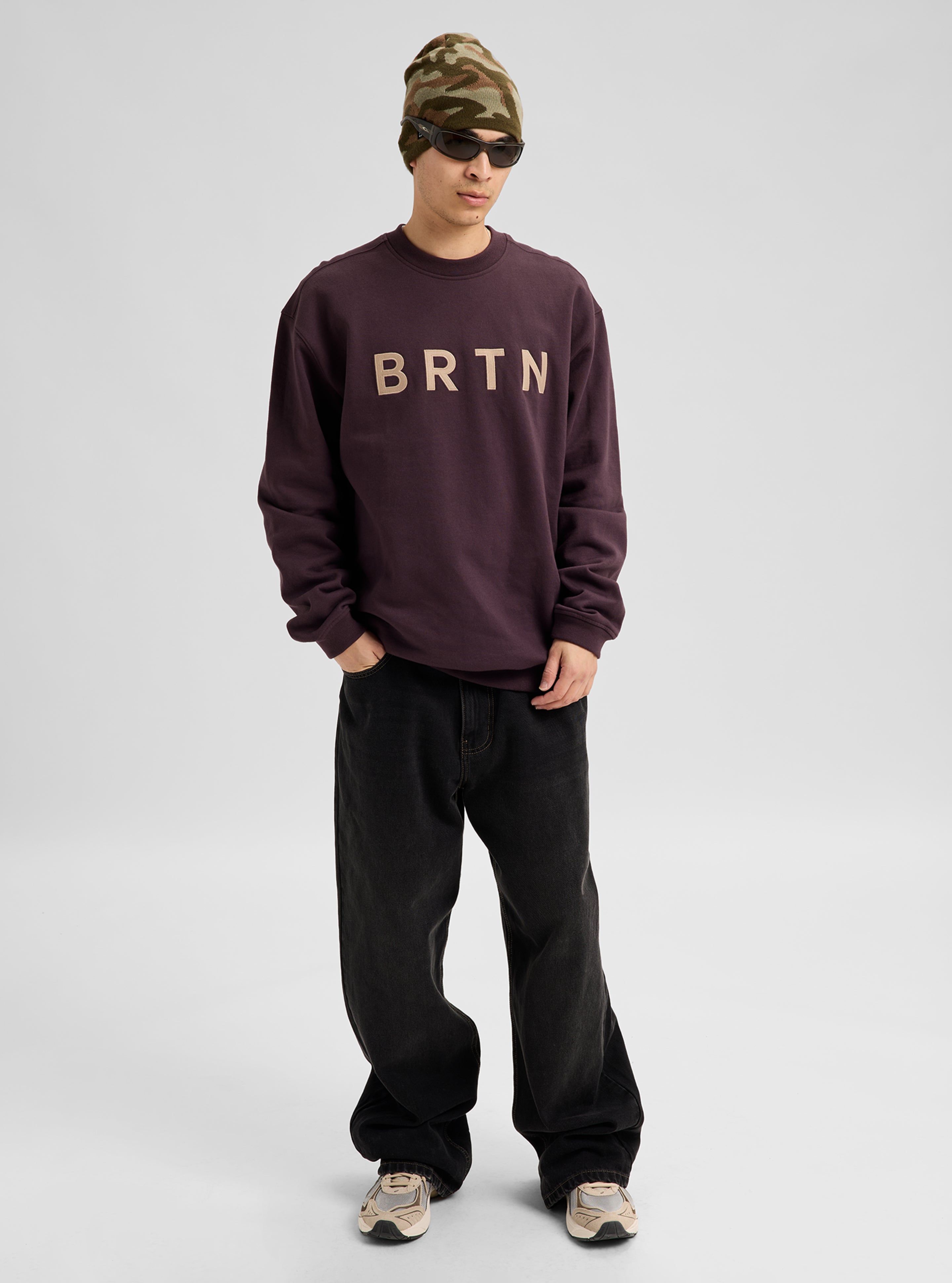 Burton BRTN Crew genser økologisk bomull