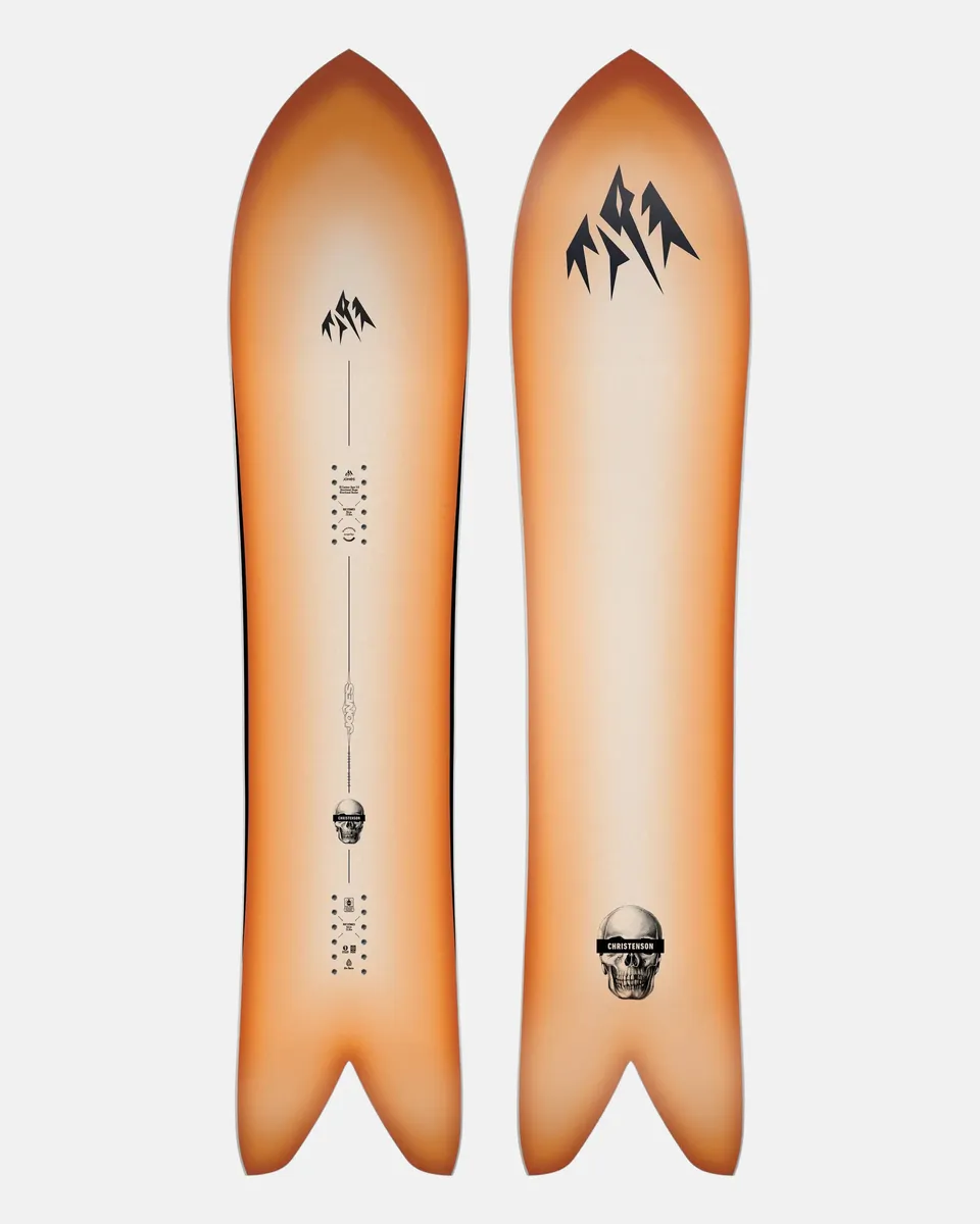 Jones Storm Chaser snowboard pudder fish