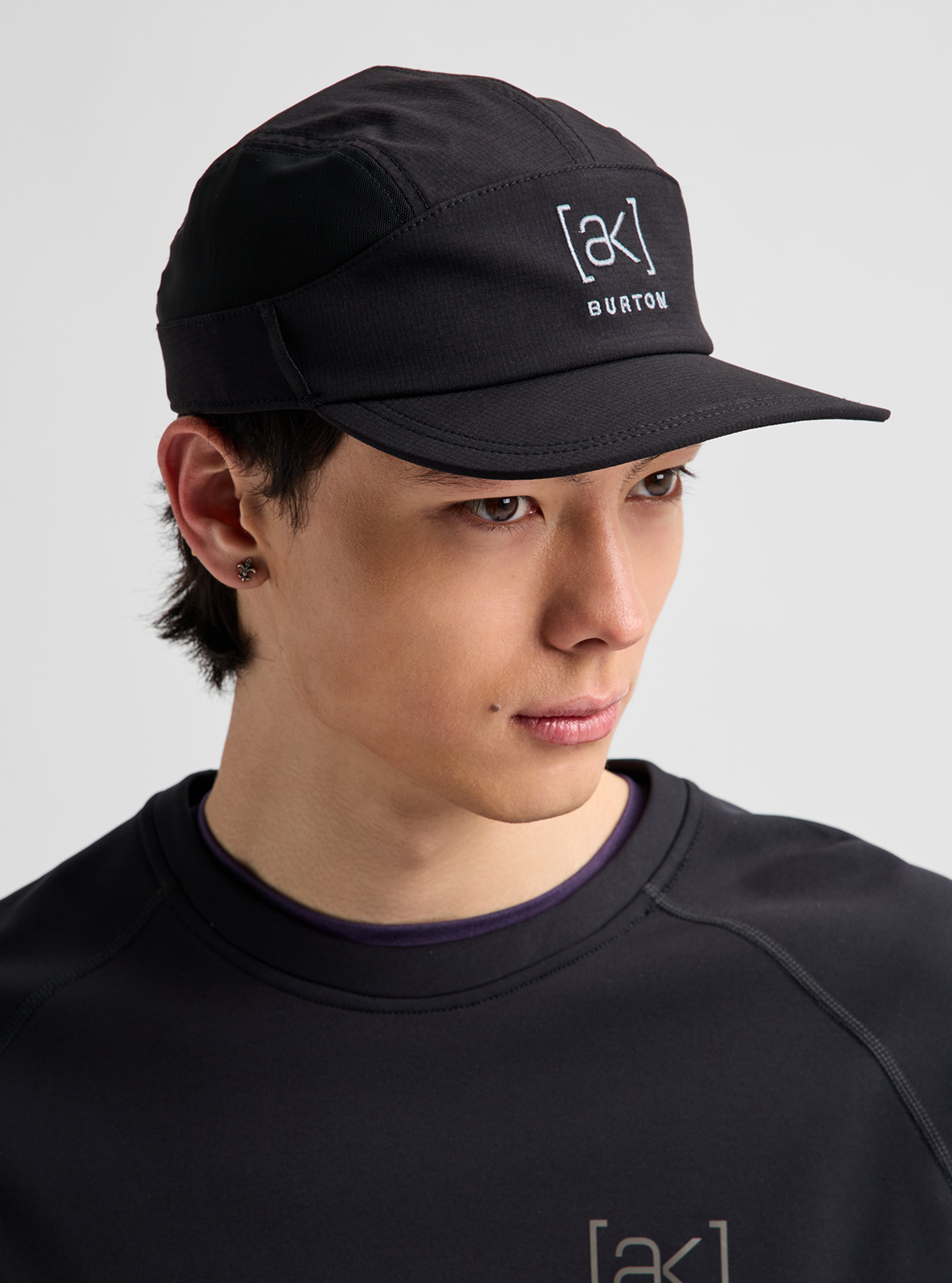 Burton [ak] Helium caps True Black lett pustende