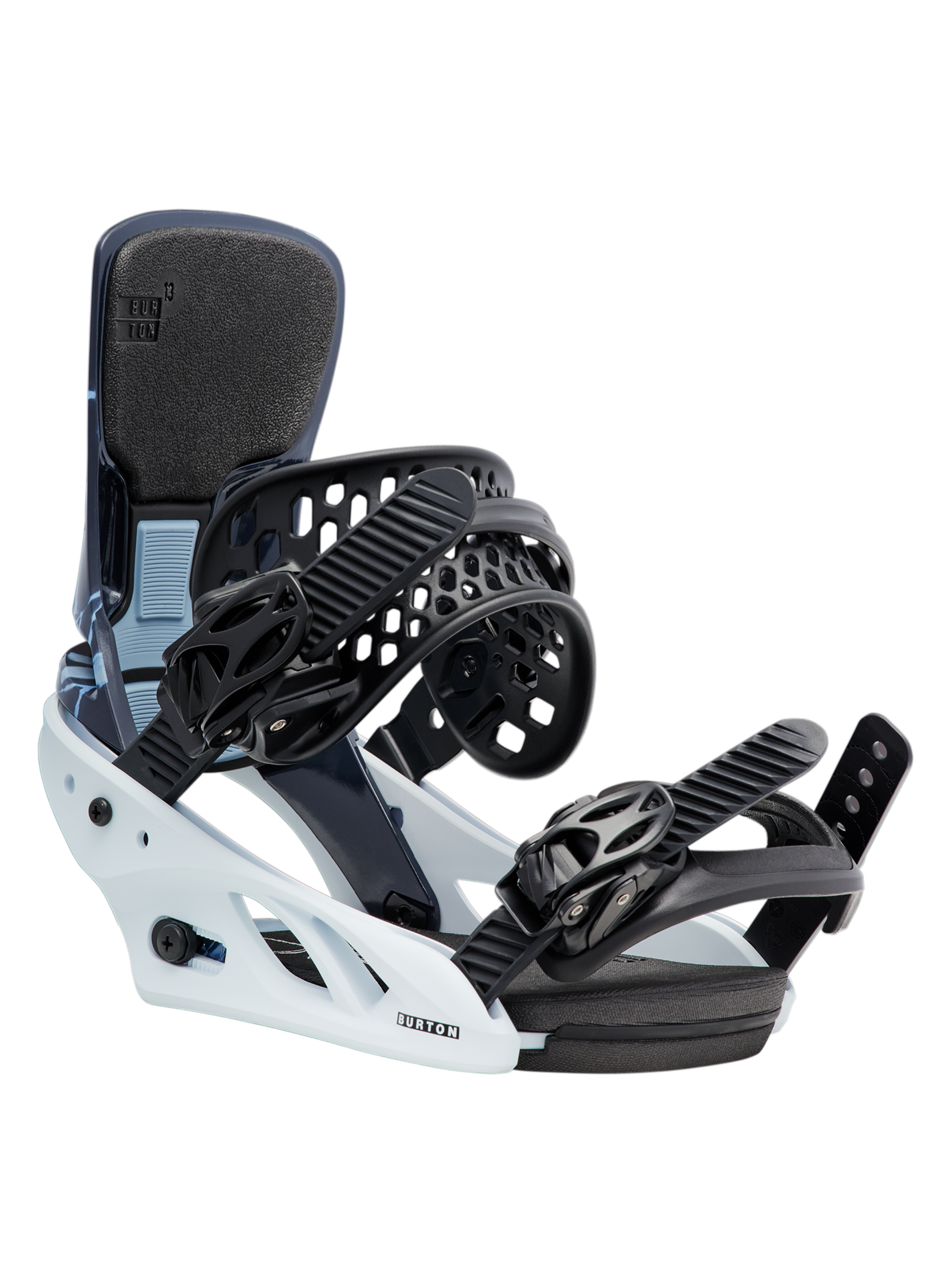 Burton Lexa X snowboardbinding dame cyanotype floral lett