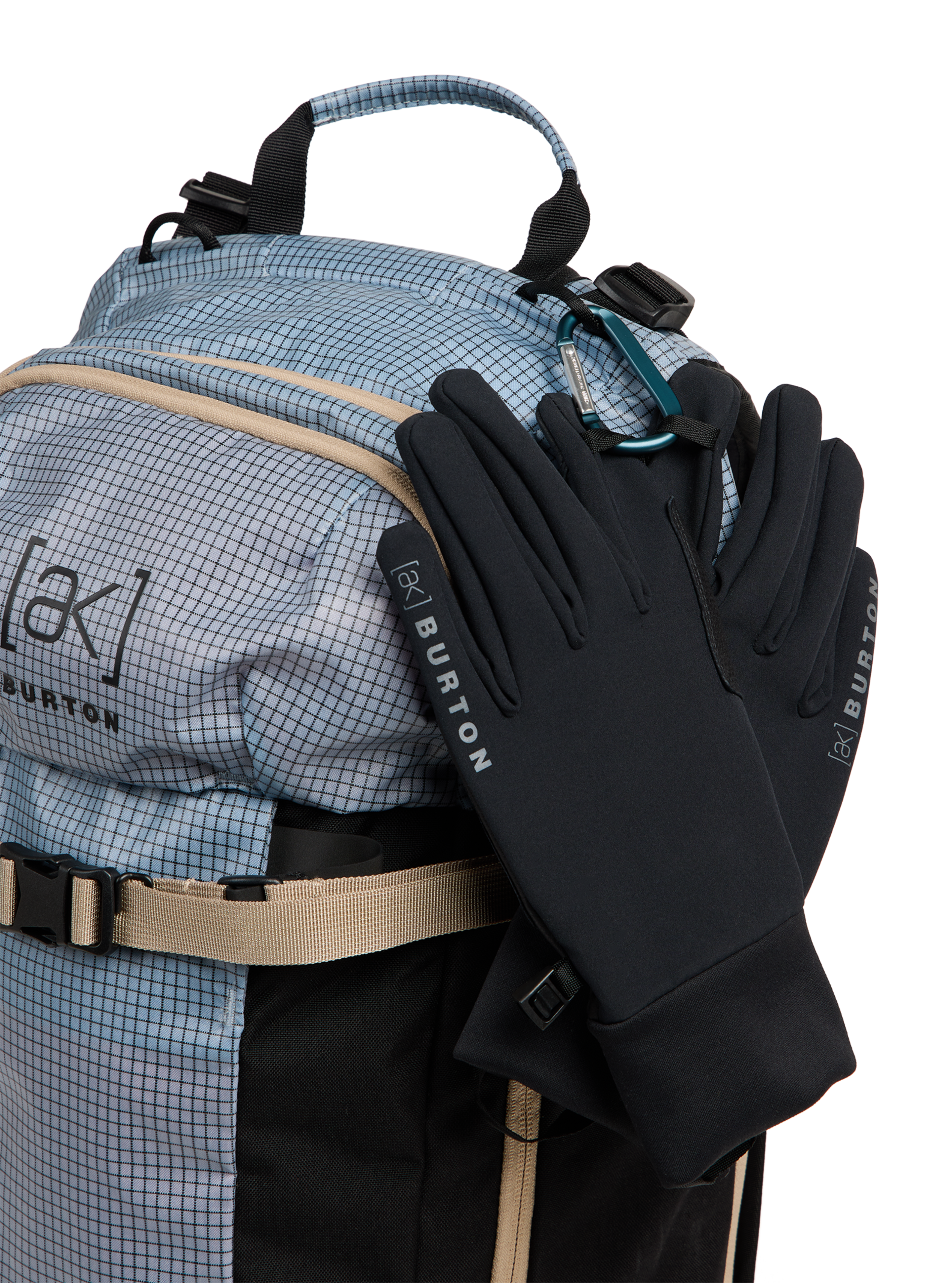 Burton ak Helium Expedition hansker svart tynne