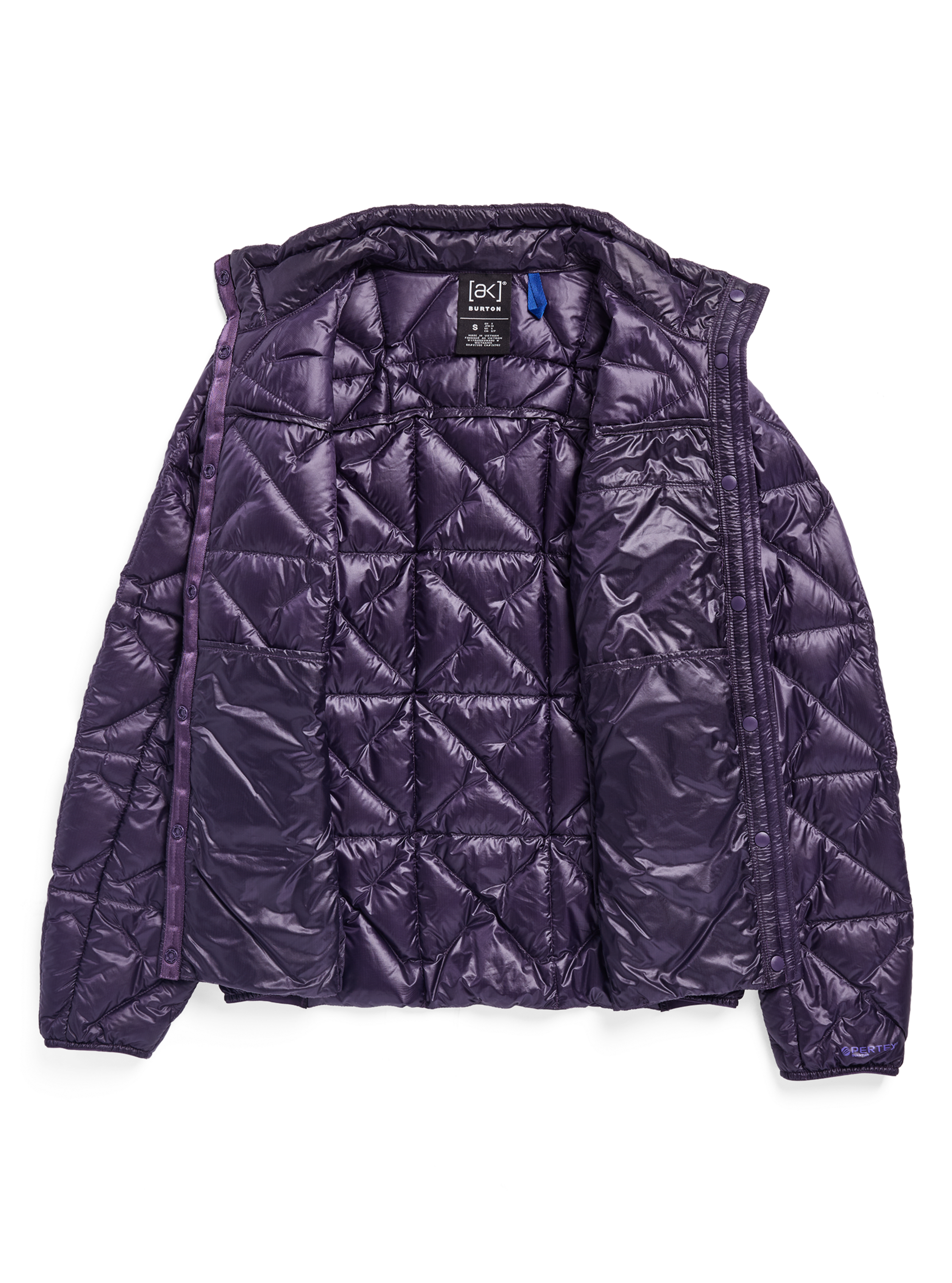Burton [ak] Baker Ultralight dunjakke Nightshade Purple