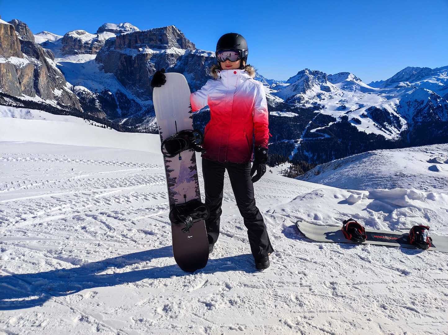 Burton Feelgood Flying V snowboard dame First Tracks 149 pudder