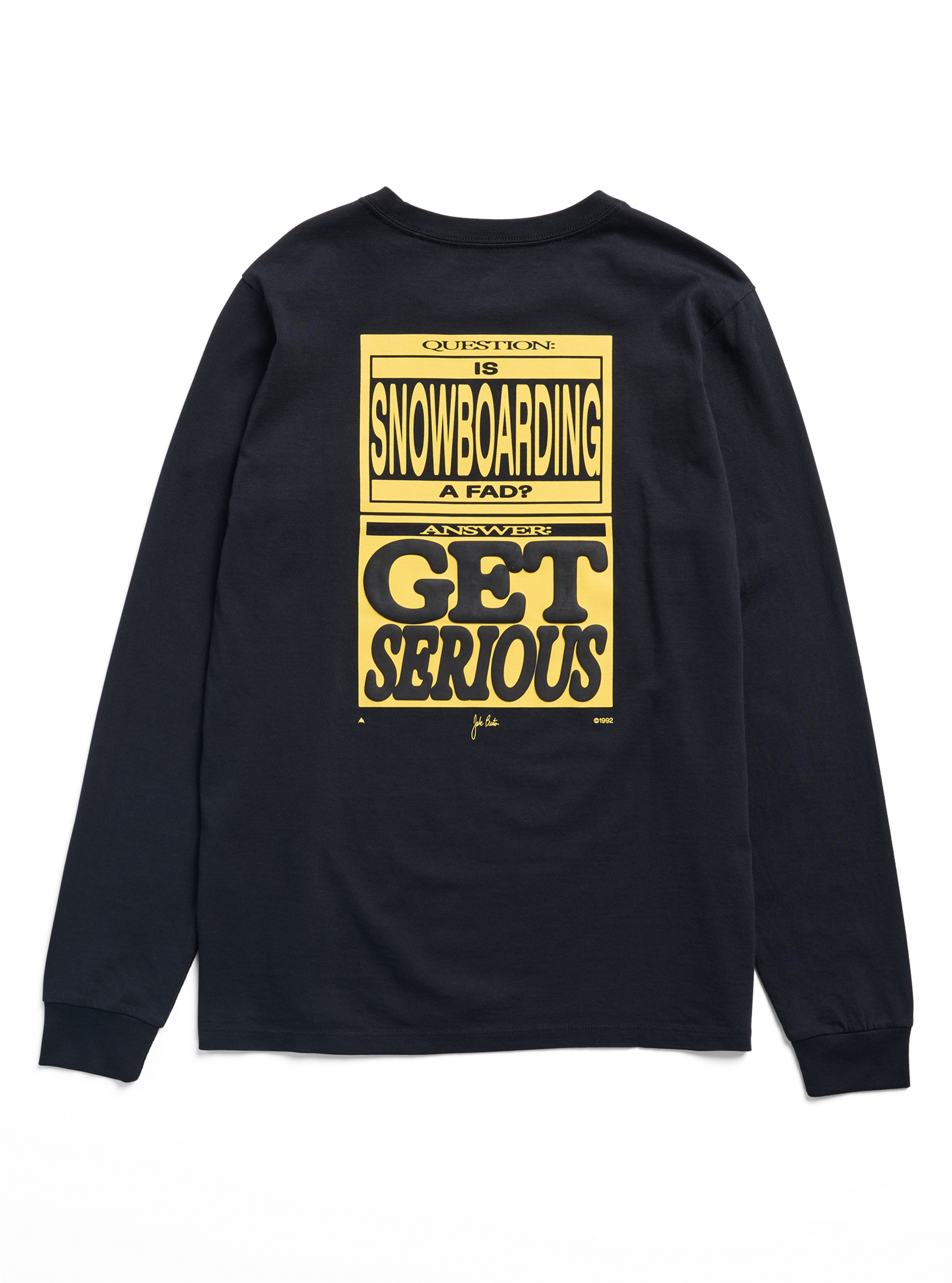 Burton To the World langermet t-skjorte True Black