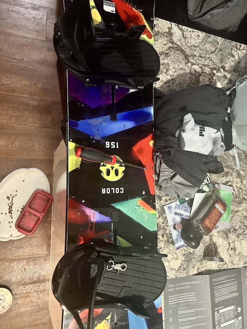 Burton Step On X snowboardbinding svart L karbon
