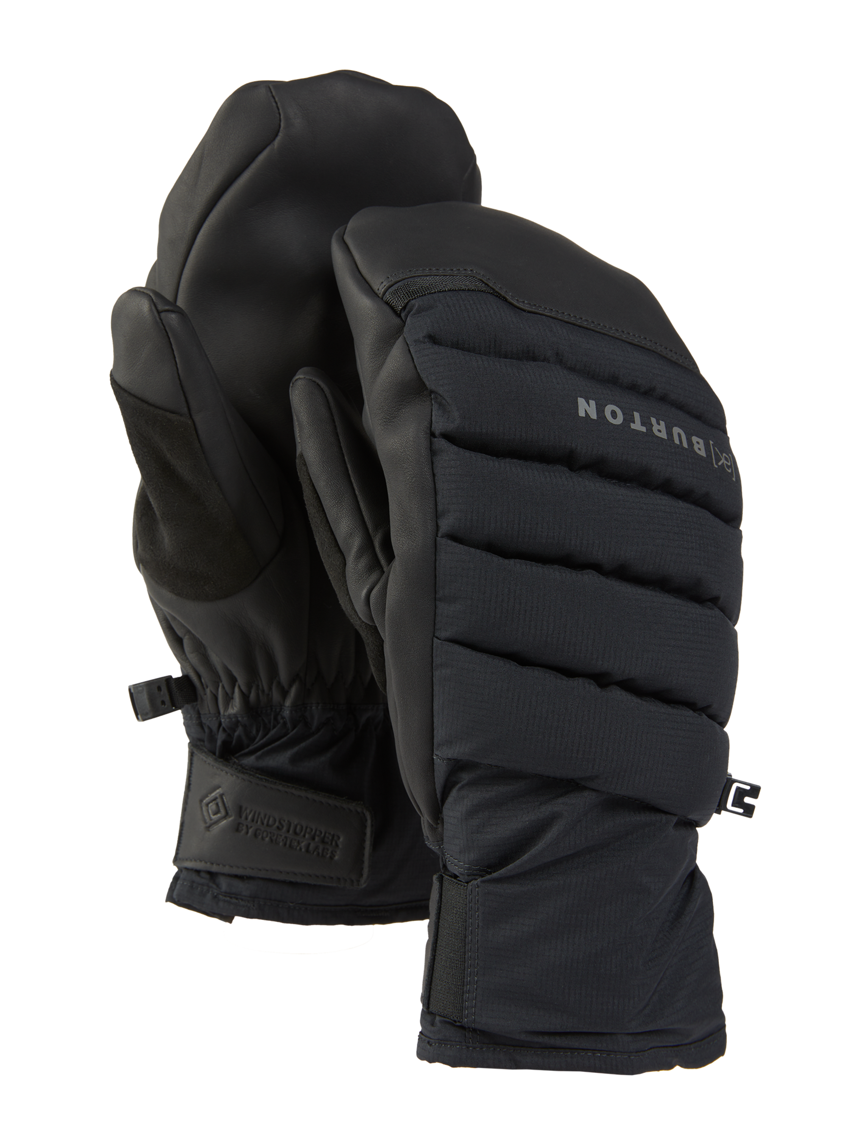 Burton ak Windstopper Oven votter brun vindtett