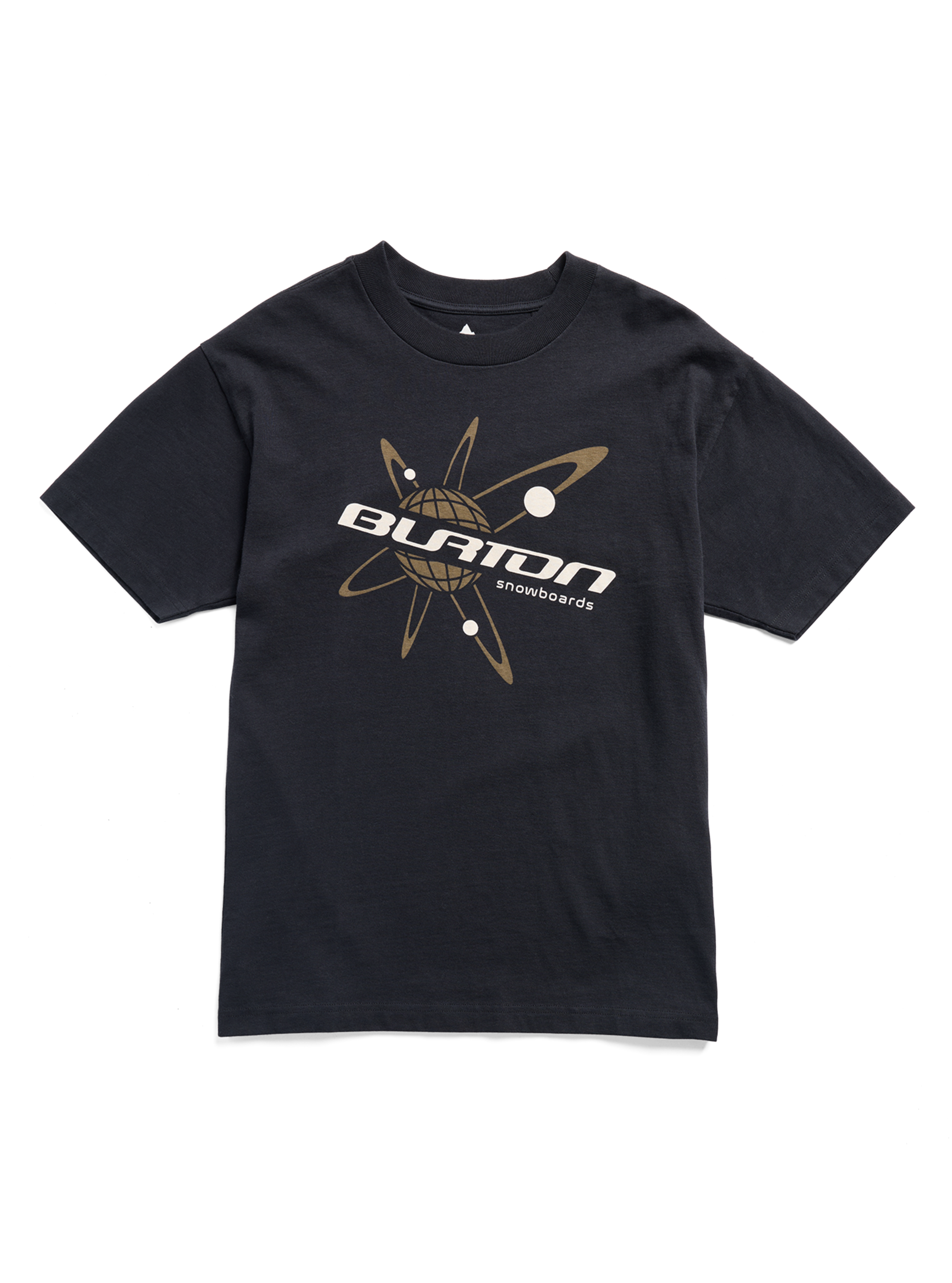 Burton Standard Tee t-skjorte herre true black økologisk