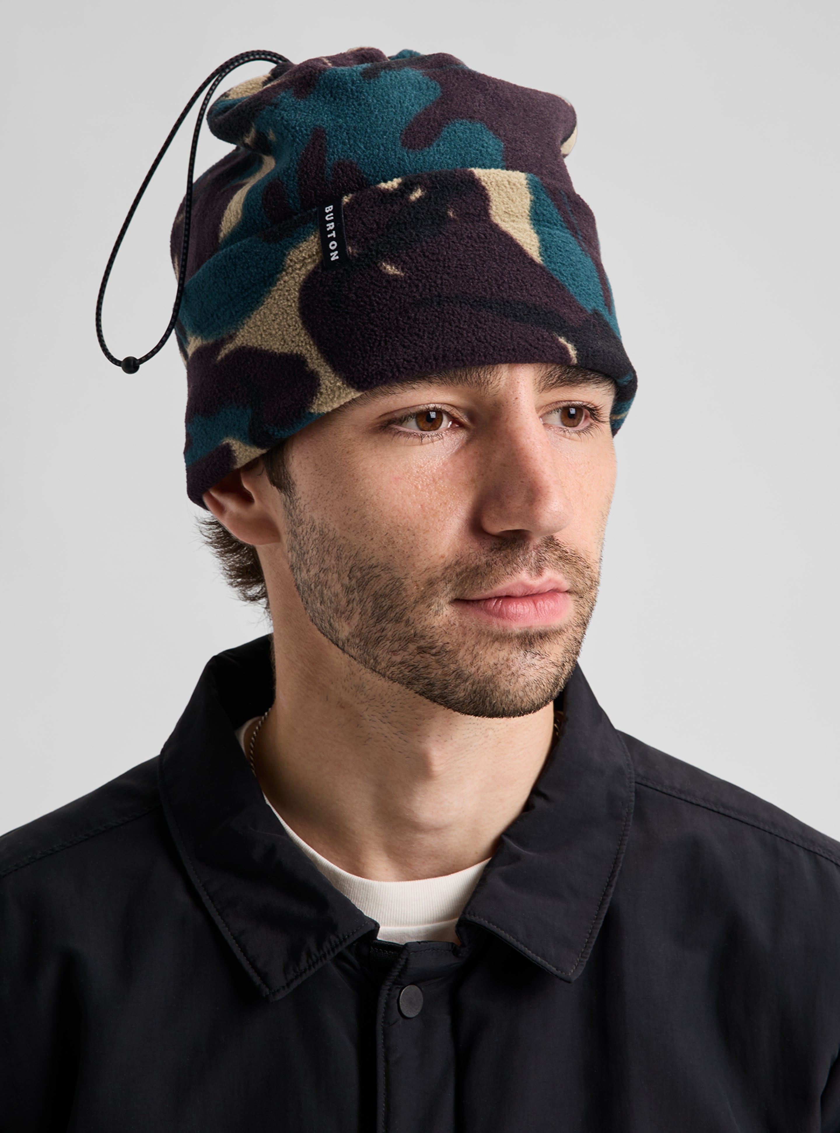 Burton Airtofakie fleece lue True Black varm