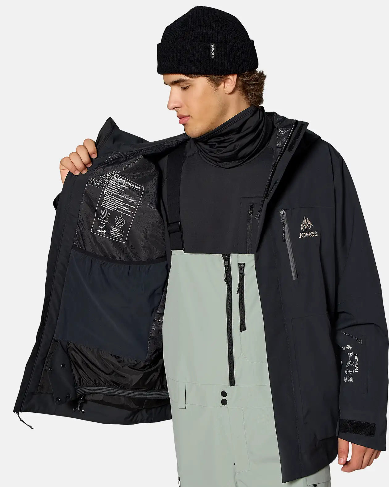 Jones MTN Surf isolert snowboardjakke herre 20K/20K
