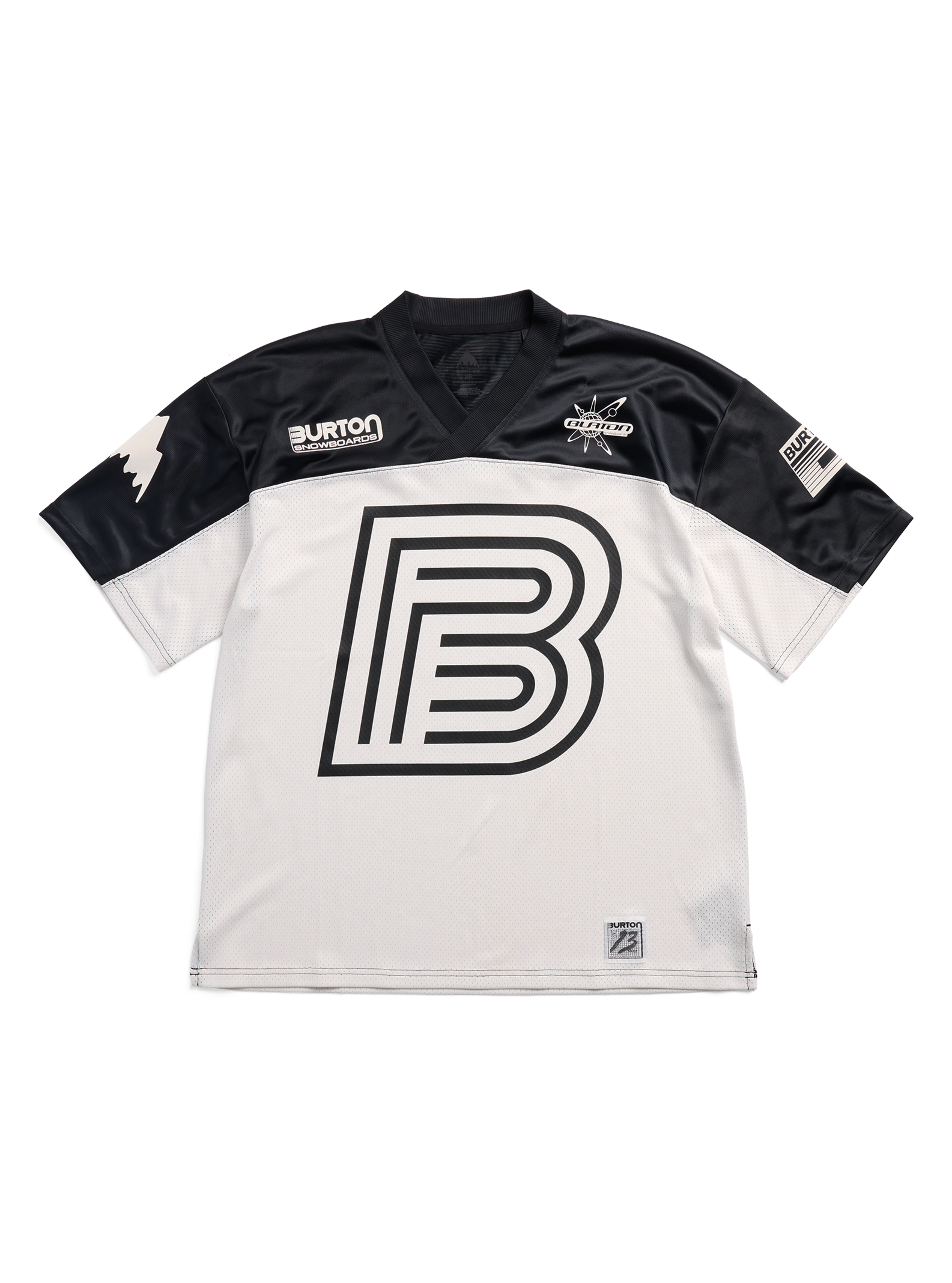 Burton Short Sleeve jersey true black planet purple teknisk