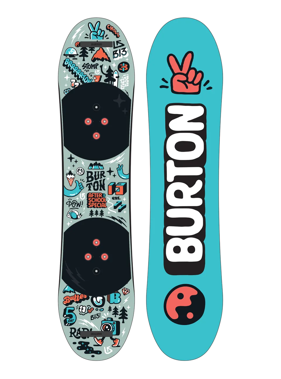 Burton After School Special barnebrett m/binding 100