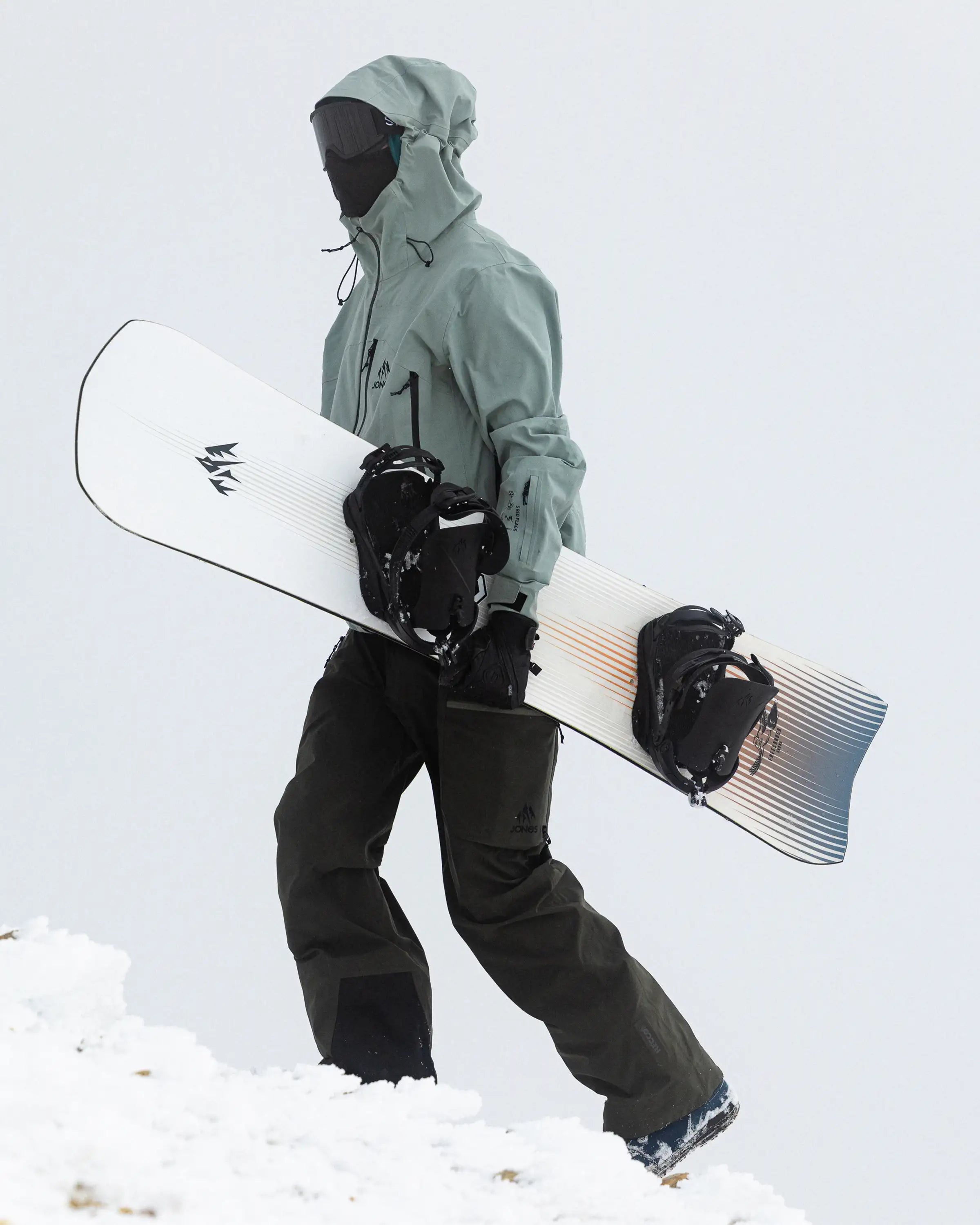 Jones Freecarver 6000s snowboard 154 kantgrep
