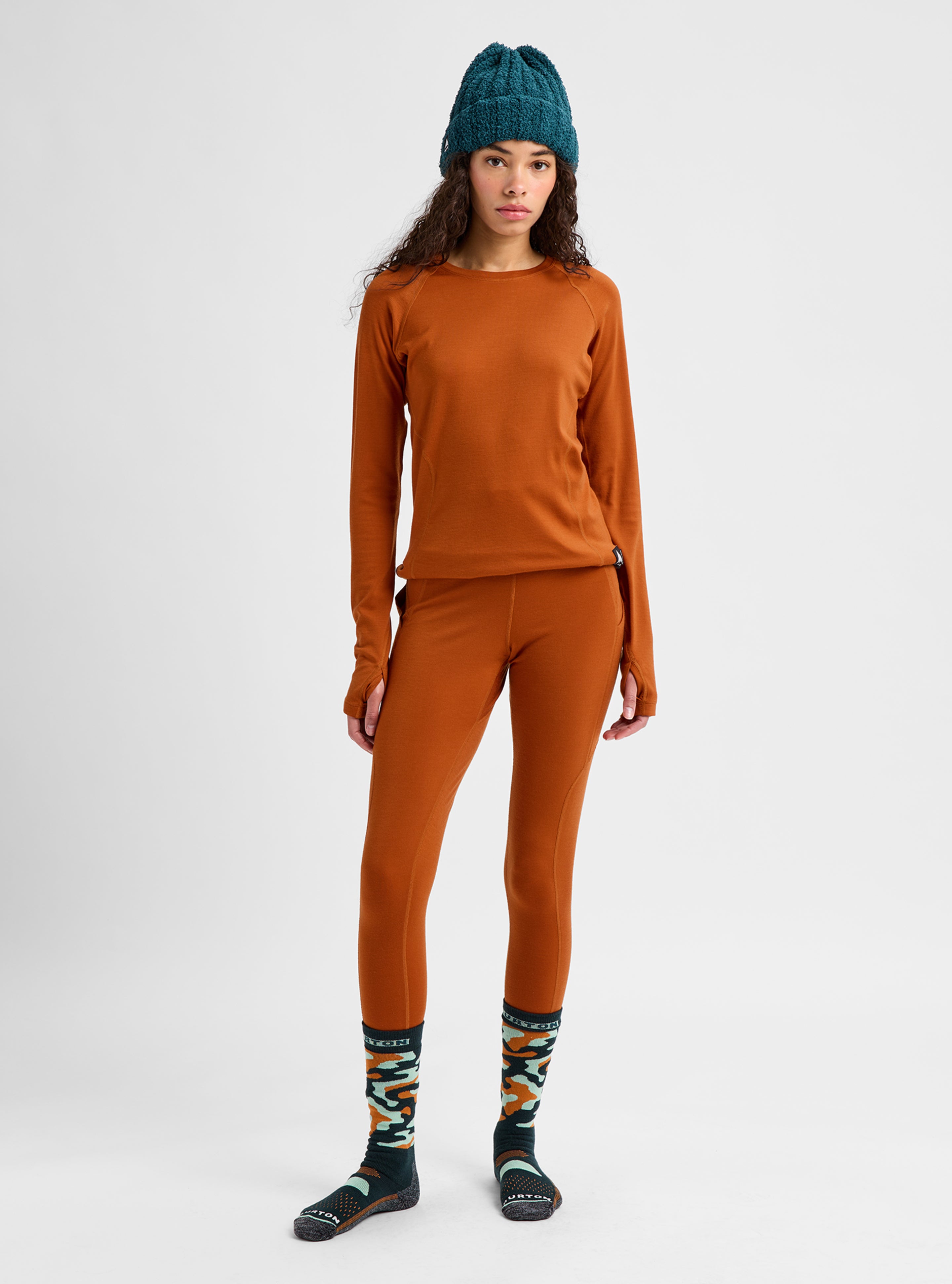 Burton Merino Blend Midweight understillbukse dame ull varm