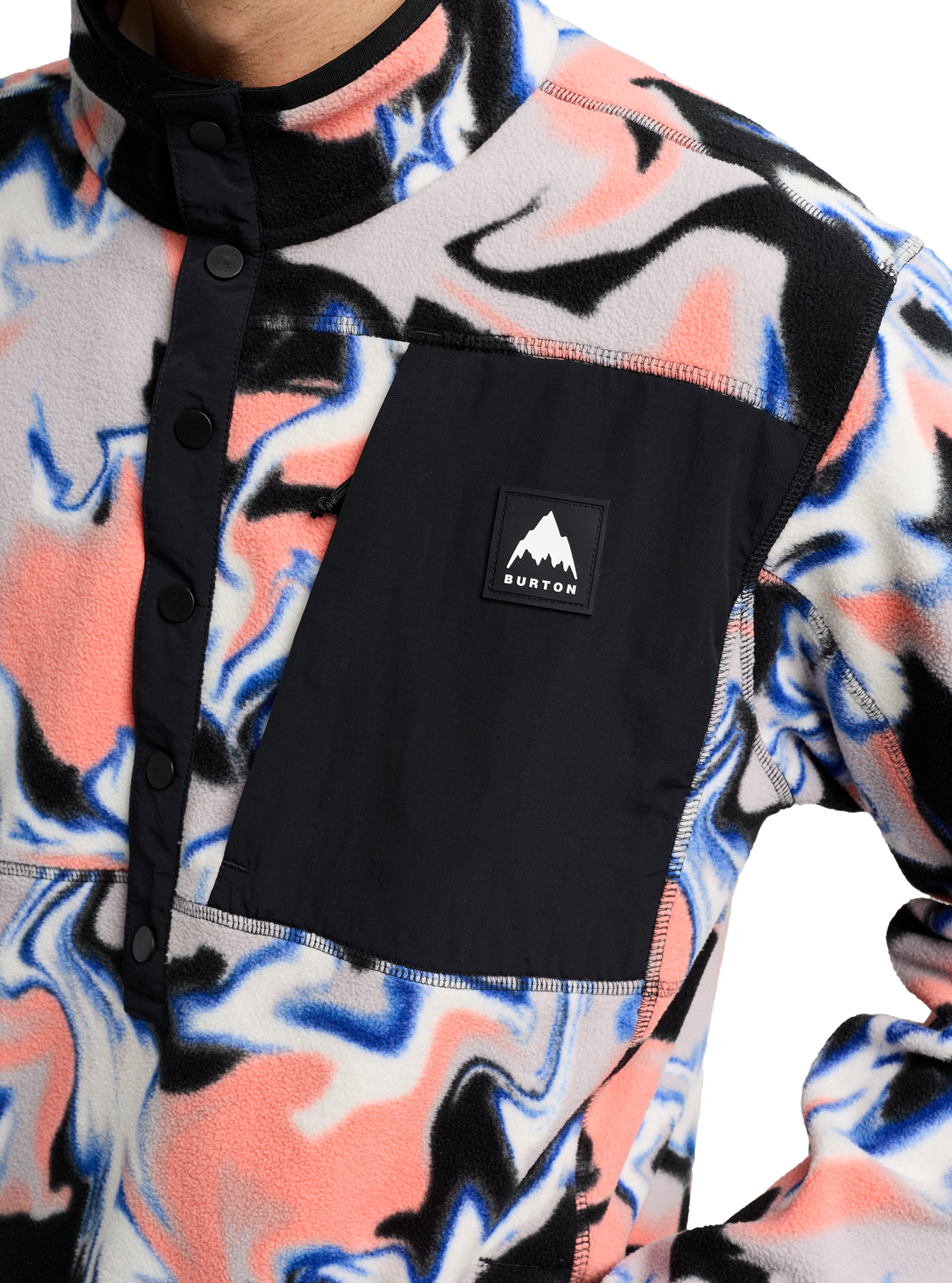 Burton Cinder Fleece Pullover fleecegenser Jake Blue herre