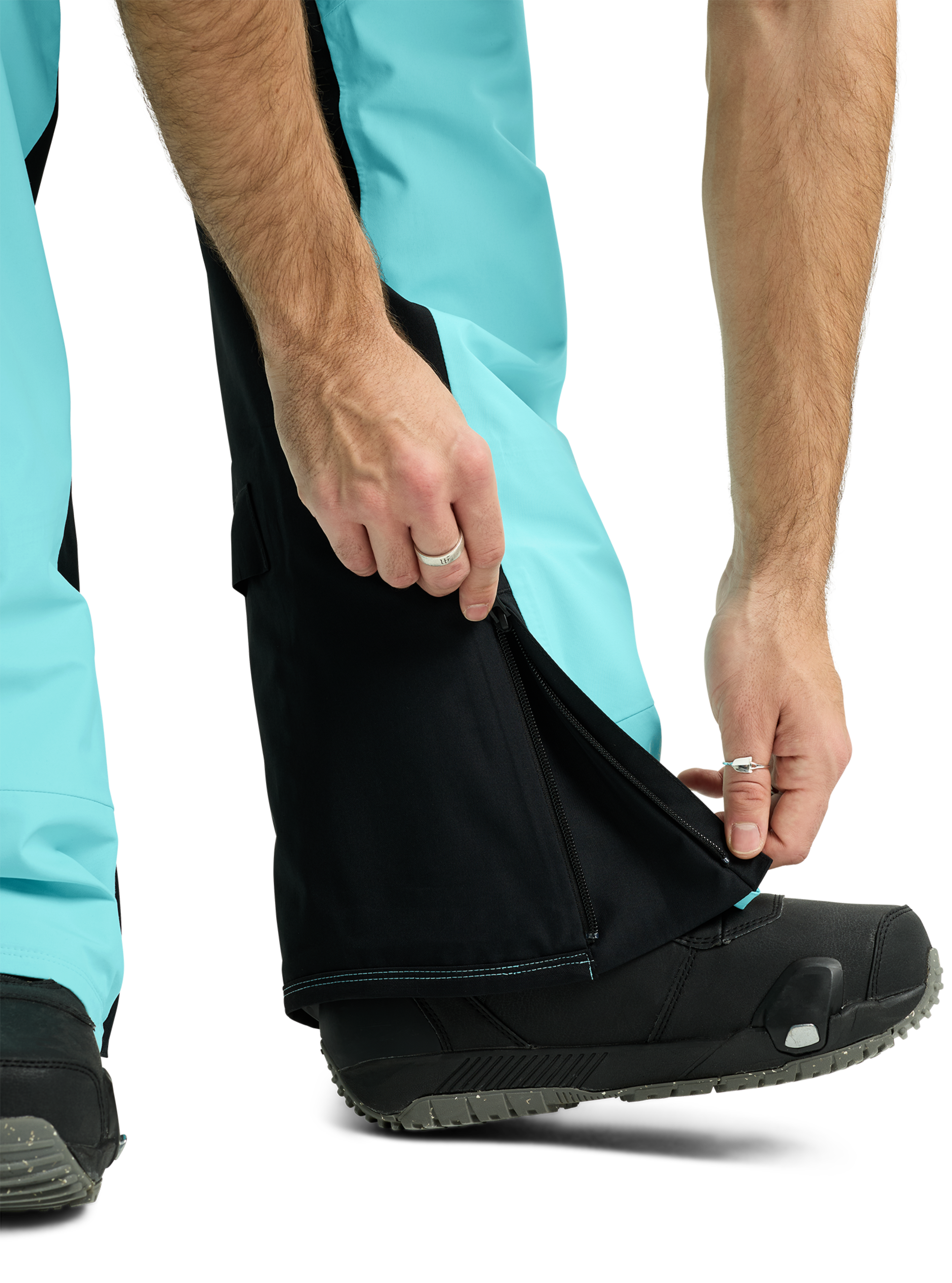 Burton Reserve skallbukse 3L Light Teal 3-lags pustende