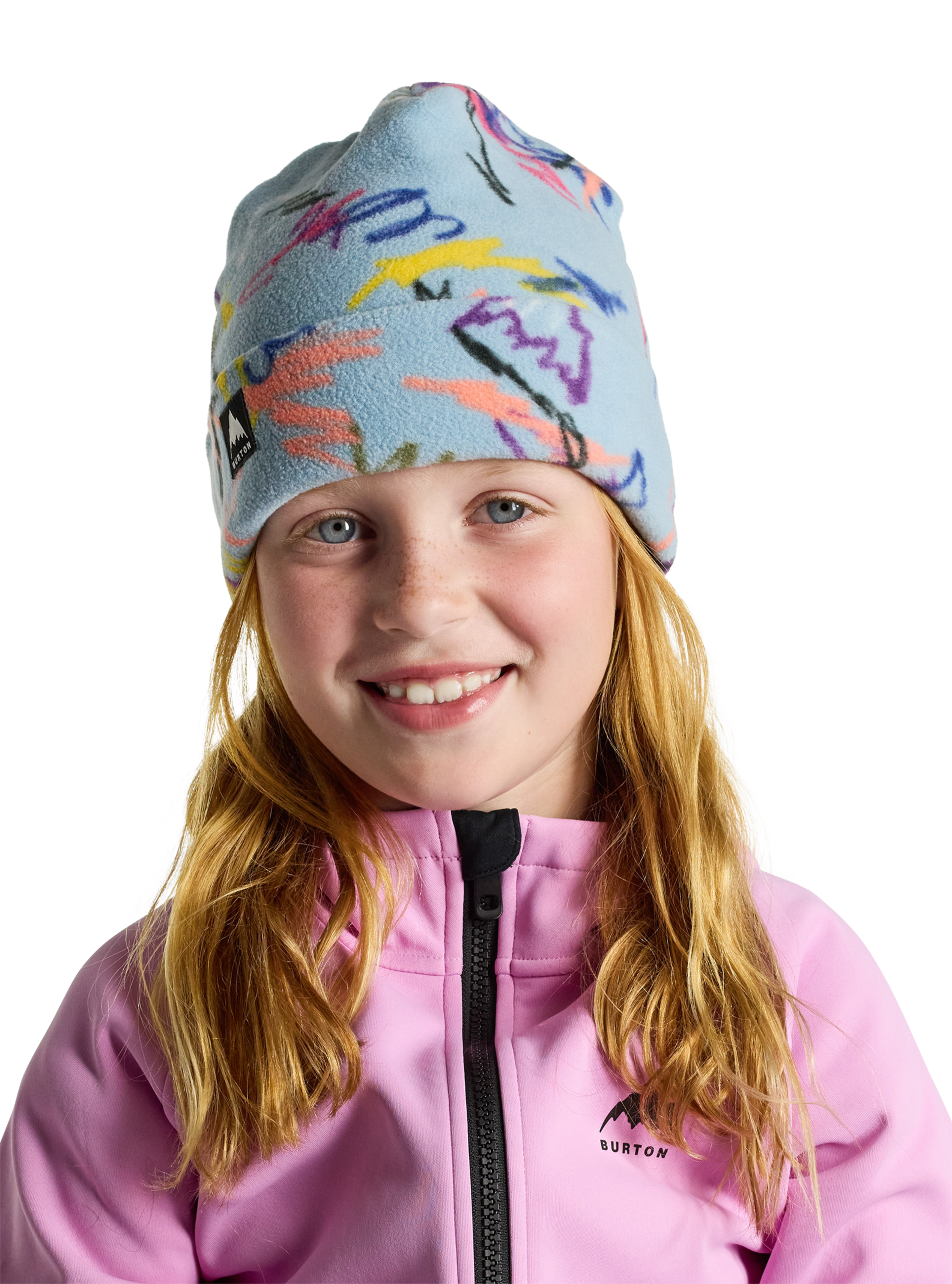 Burton Burke Beanie lue barn Crumple Dye fleece