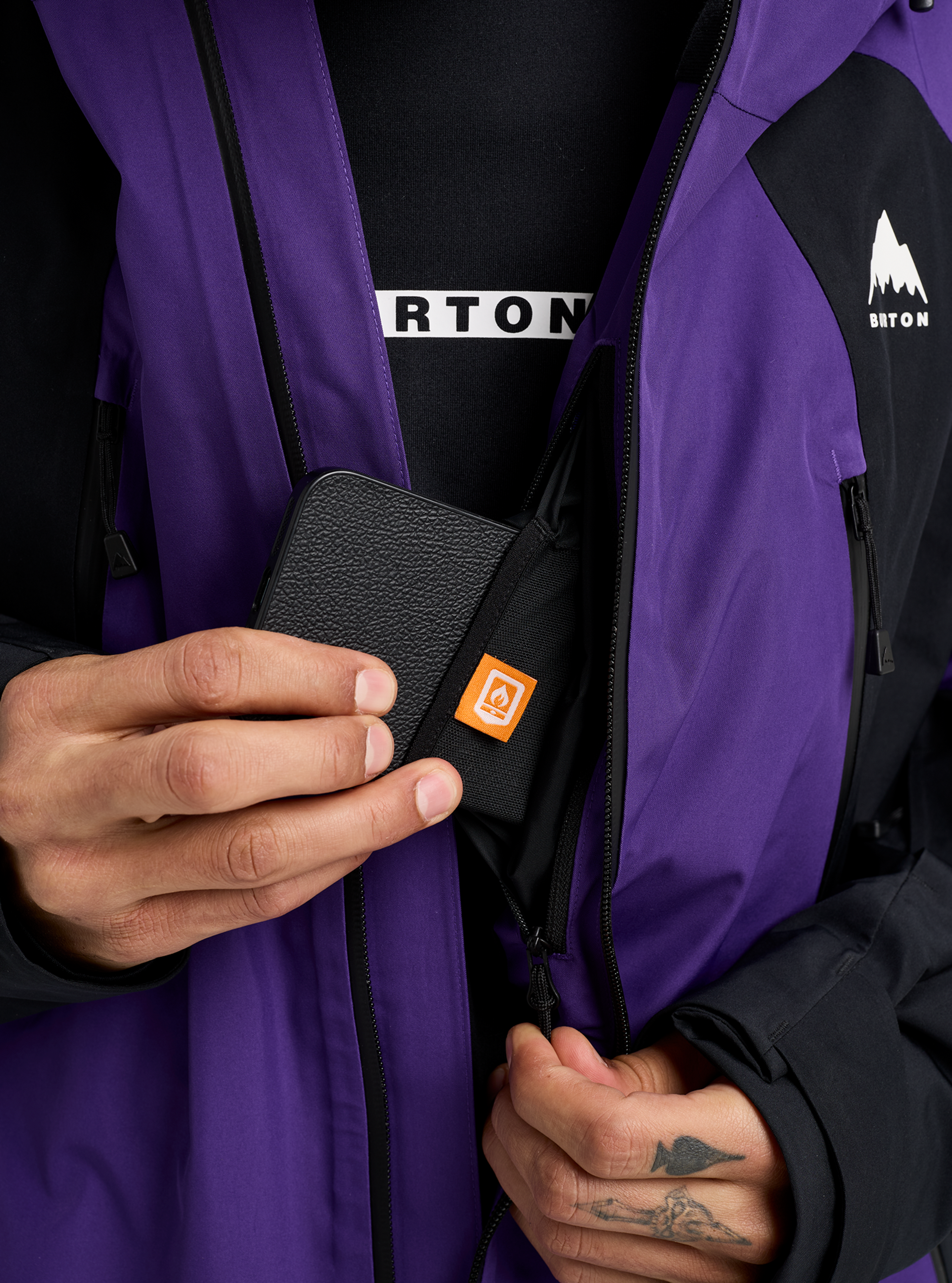 Burton Reserve Gore-Tex skalljakke Prism Violet