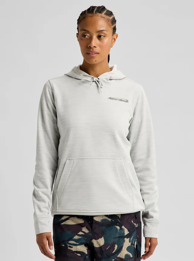 Burton Oak Pullover hettegenser Seersucker Camo varm fleece